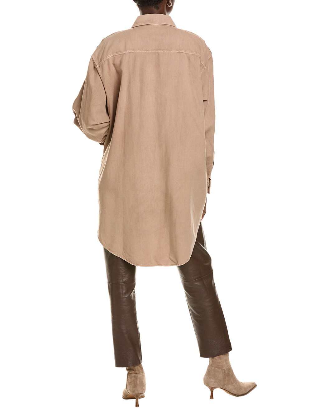 BRUNELLO CUCINELLI WOMEN'S COTTON SHIRT STYLE JACKET