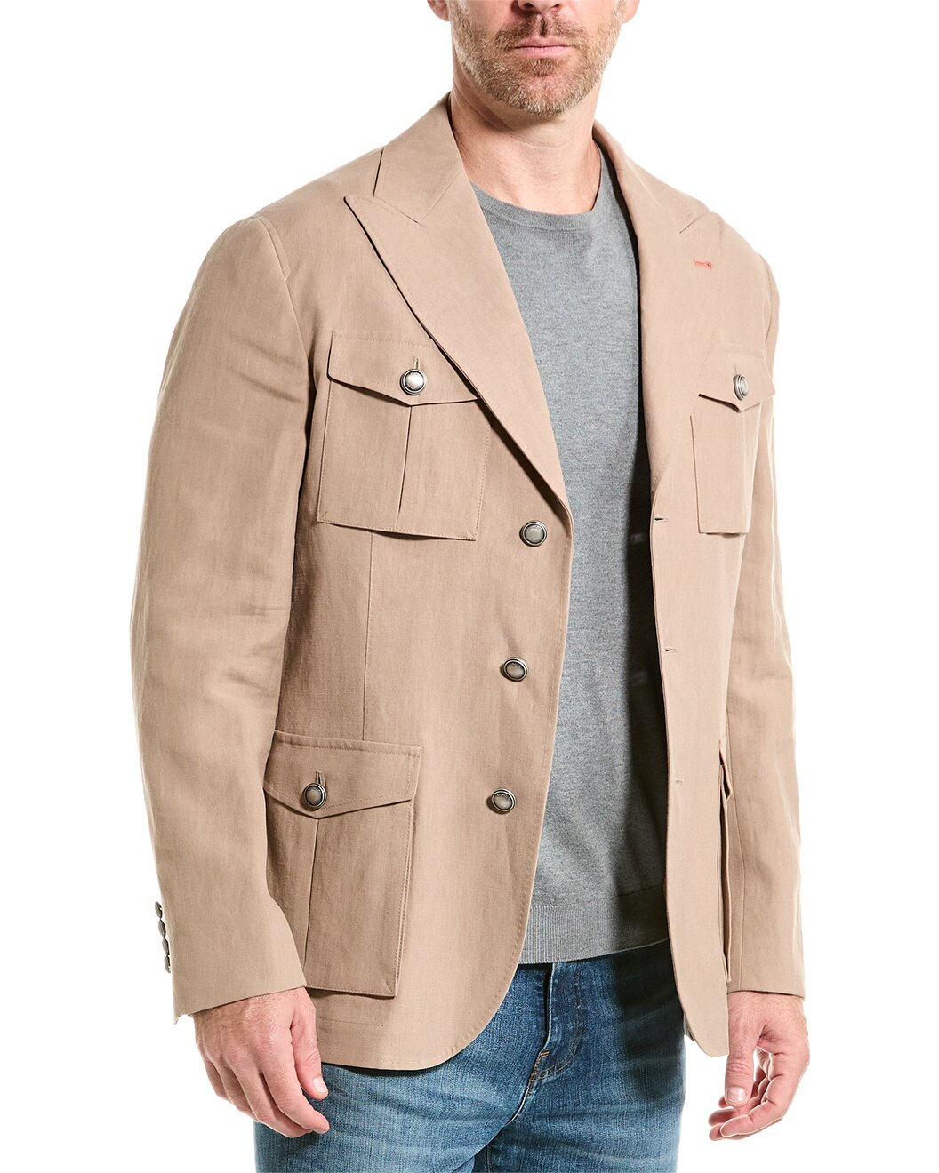 BRUNELLO CUCINELLI MEN'S JACKET MP4316261D_C754 NWT