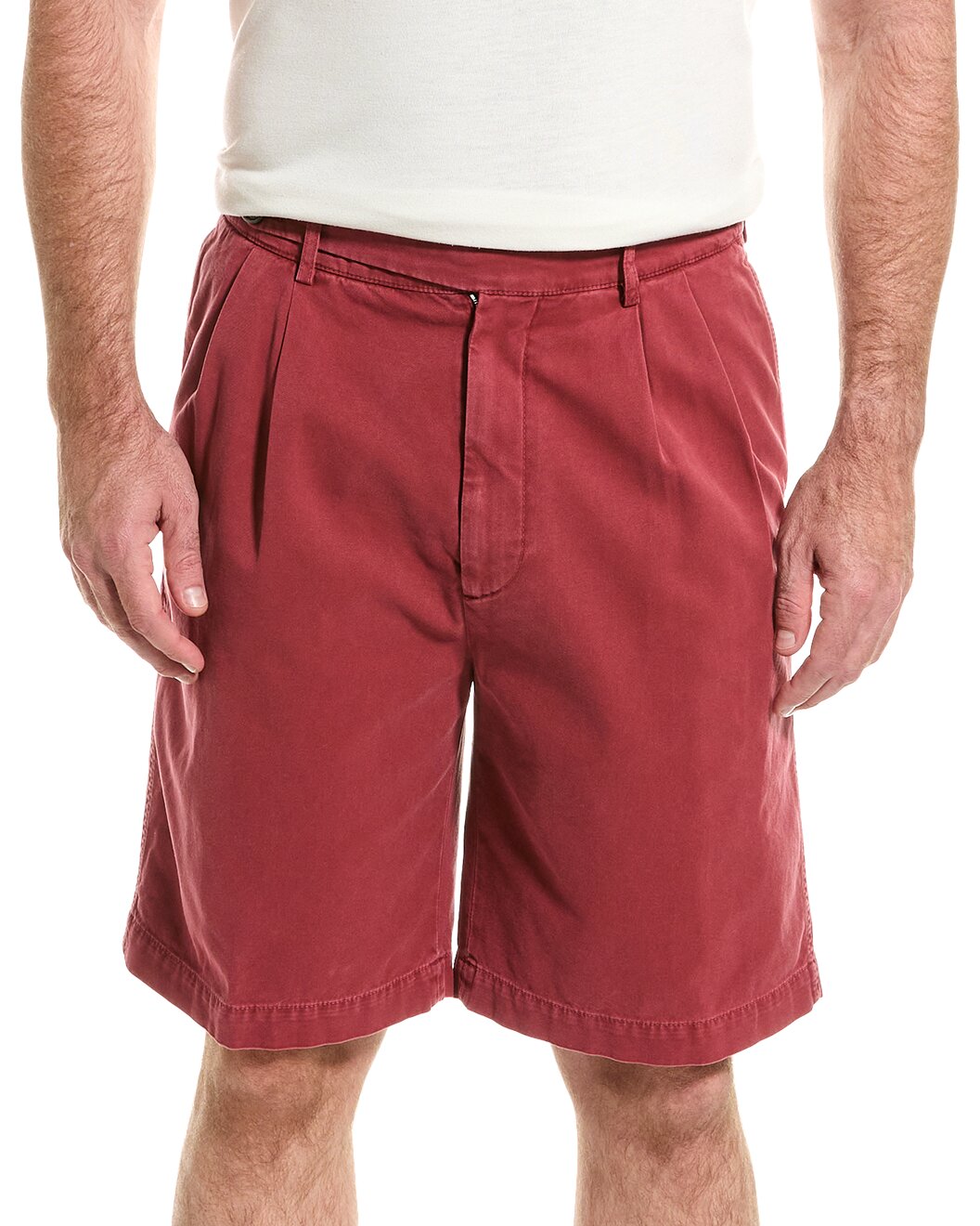 BRUNELLO CUCINELLI MEN'S 100% COTTON CARGO STYLE CASUAL SHORTS