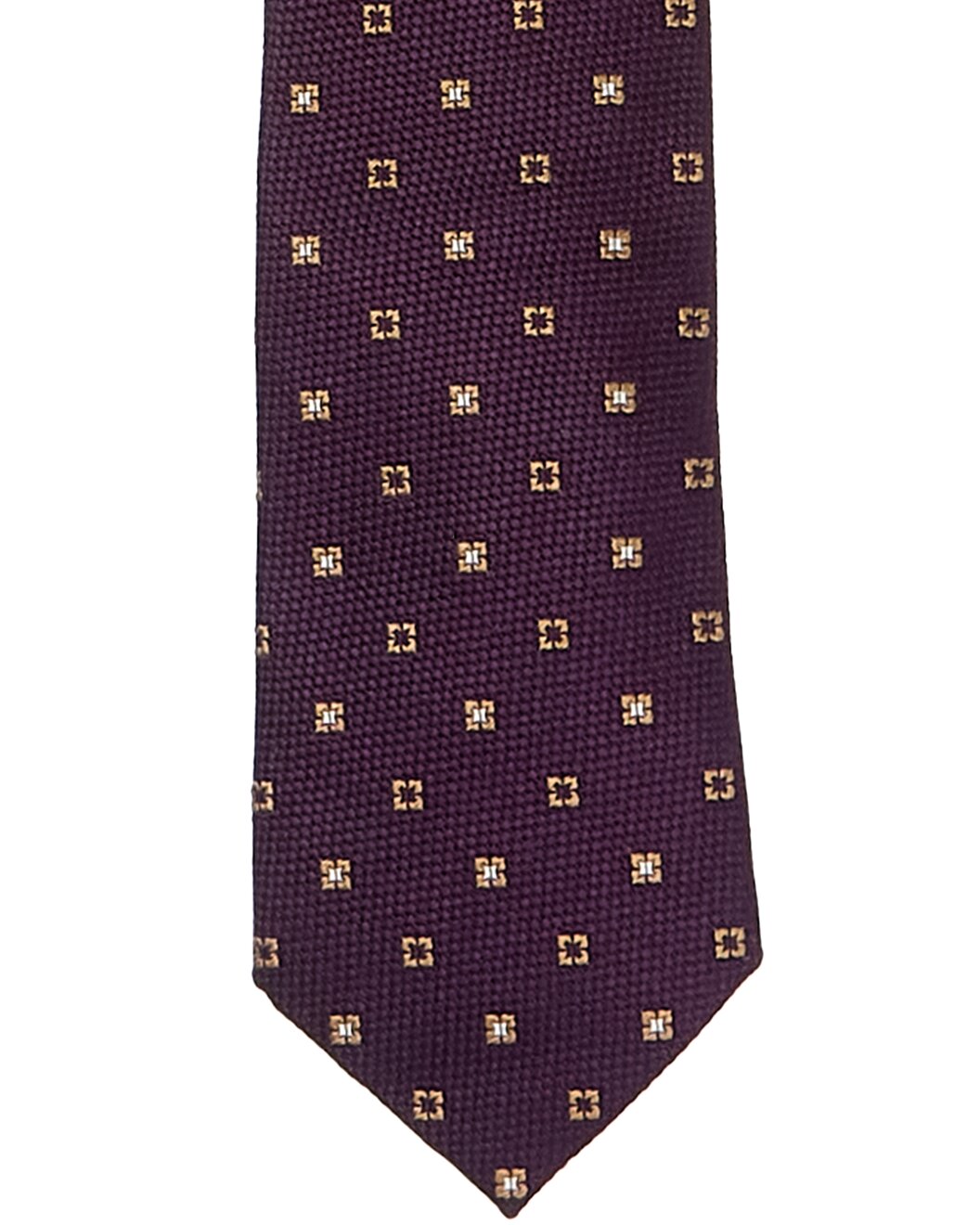 BRUNELLO CUCINELLI MEN'S 100% SILK GEOMETRIC TIE NEW