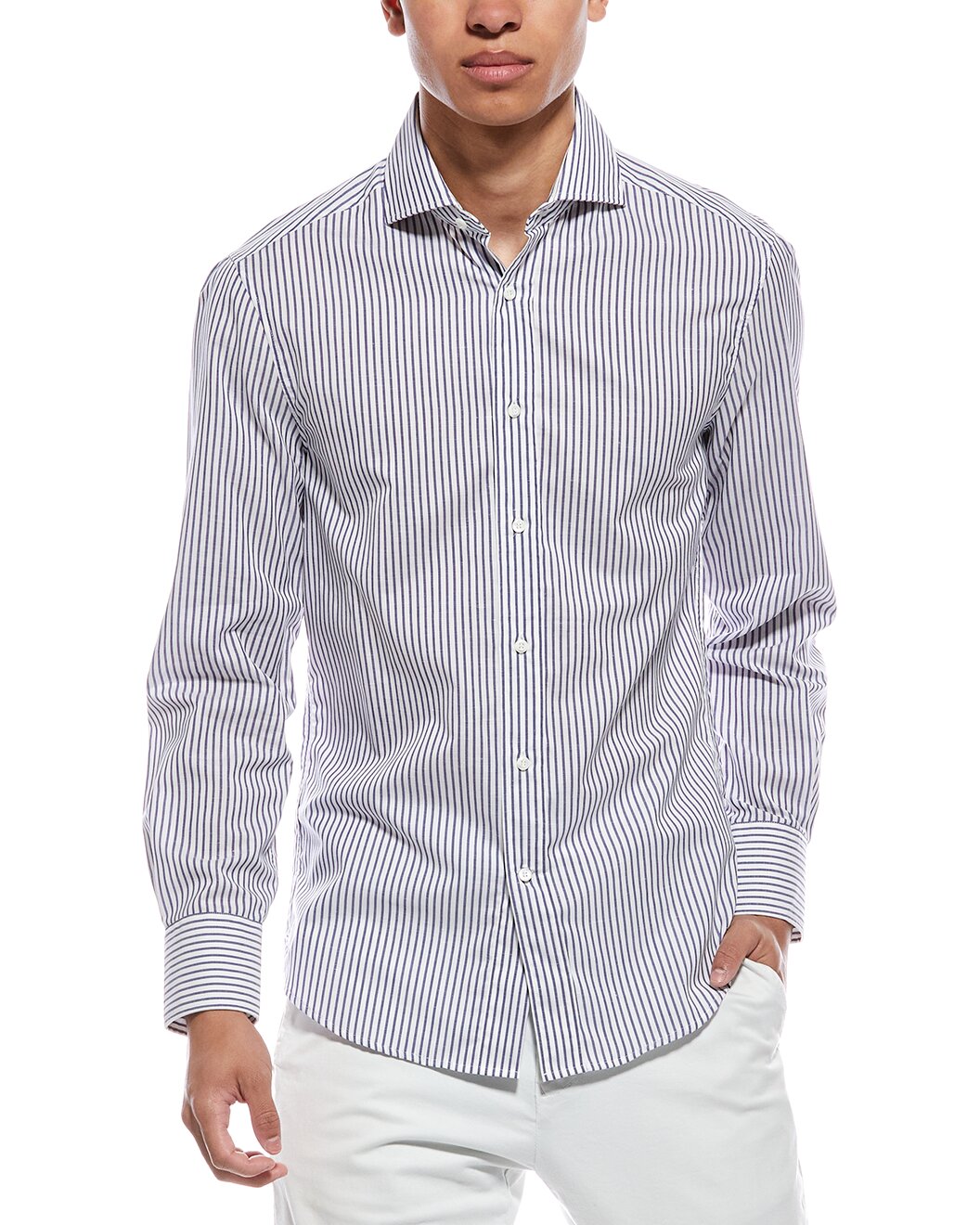 BRUNELLO CUCINELLI MEN'S SHIRT MM6061718_C015 NWT