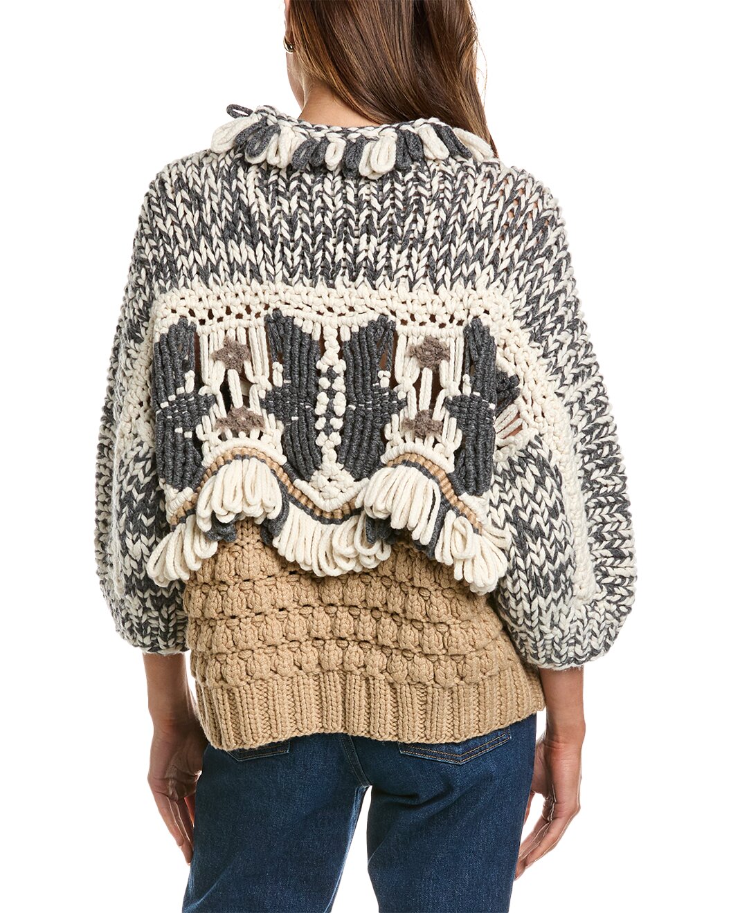 BRUNELLO CUCINELLI WOMEN'S SWEATER MPL606304_CJU57 NWT