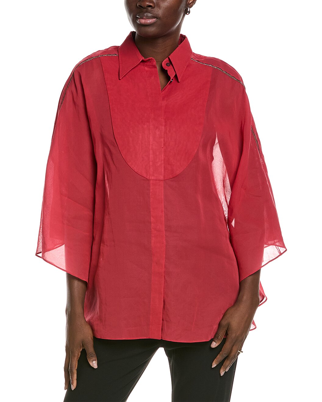 BRUNELLO CUCINELLI WOMEN'S SHIRT MP911NH626_C2995 NWT