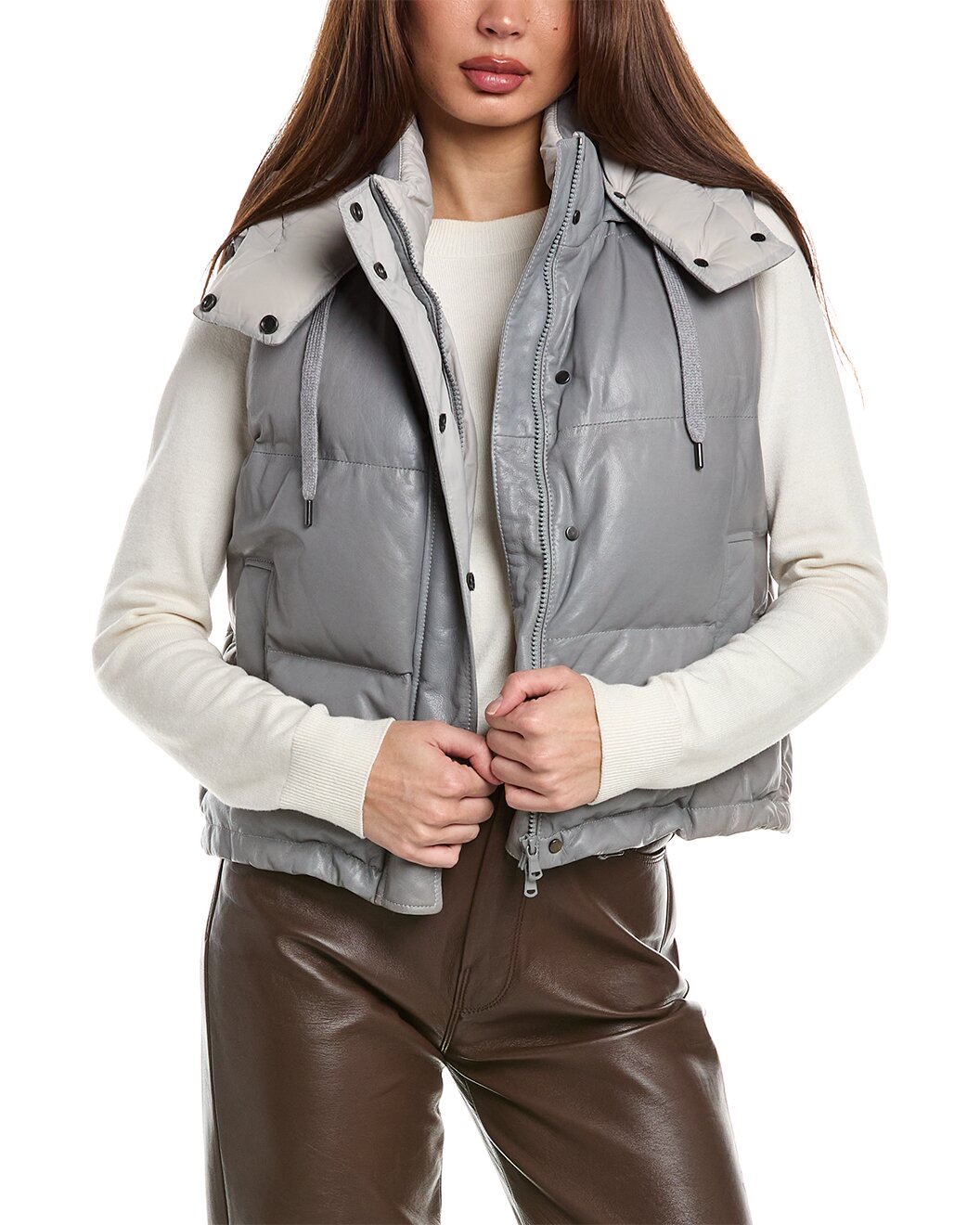 BRUNELLO CUCINELLI WOMEN'S JACKET MPBIS2658P_C8603 NWT