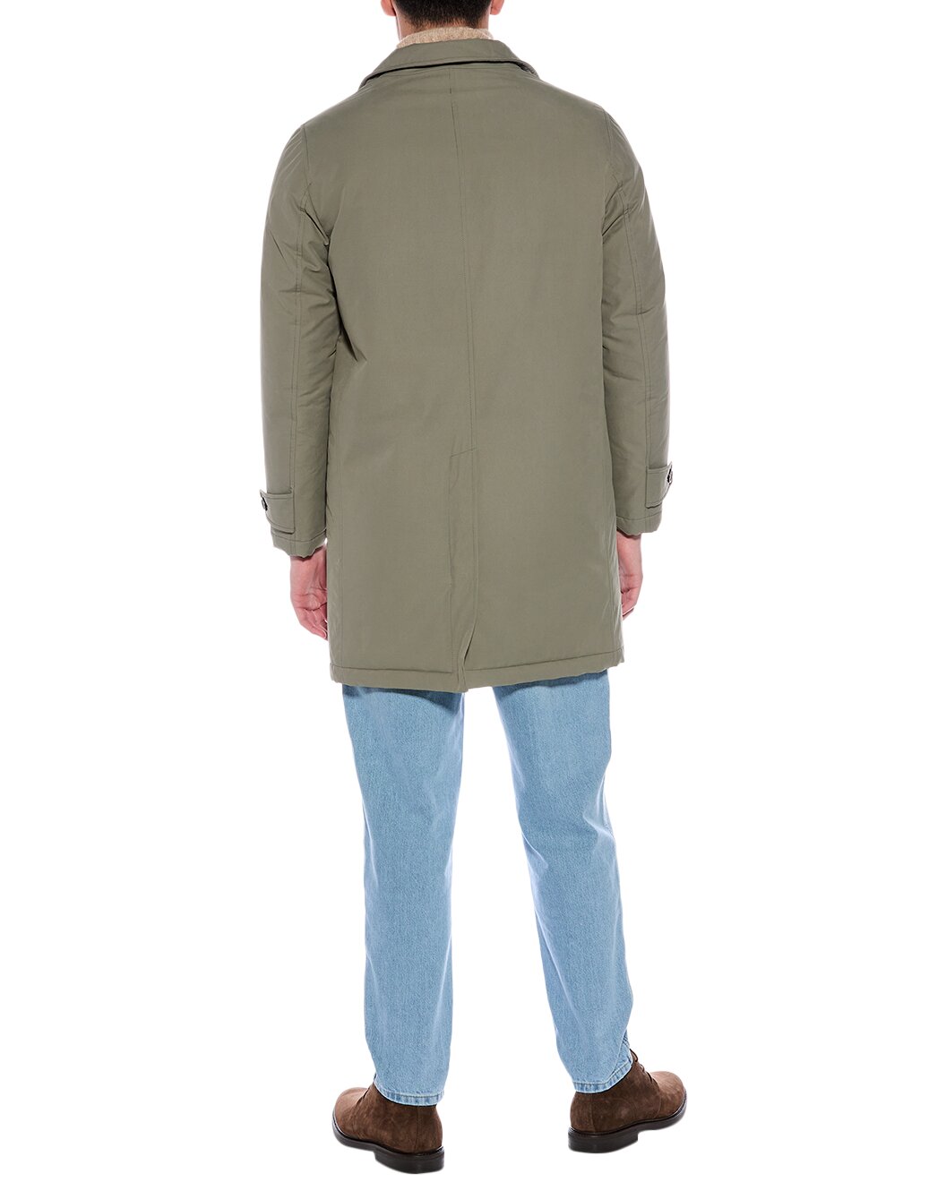 BRUNELLO CUCINELLI MEN'S DOWN FILLED TRENCH COAT STYLE PUFFER PARKA NEW