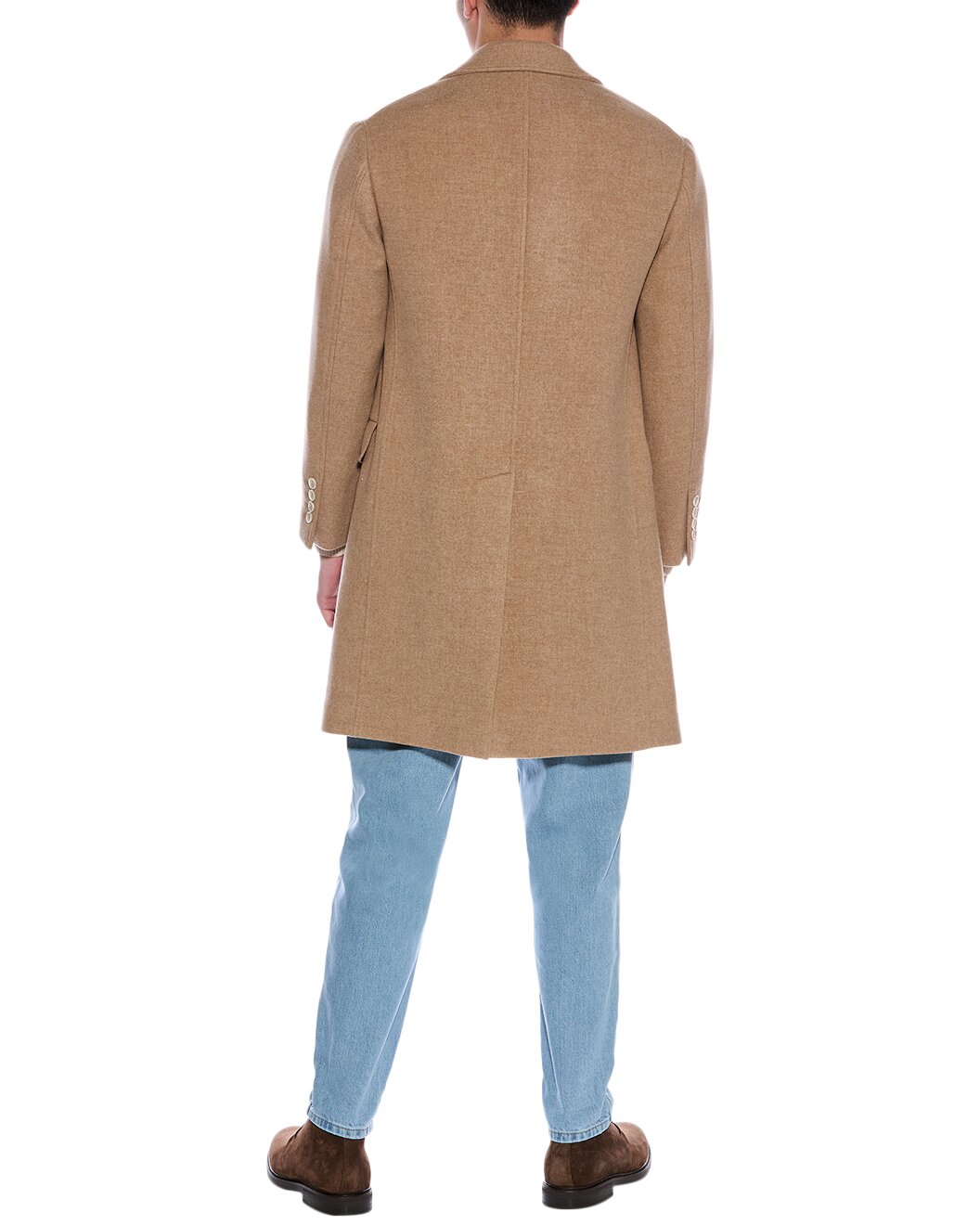 BRUNELLO CUCINELLI MEN'S CASHMERE BLEND LONG COAT NEW