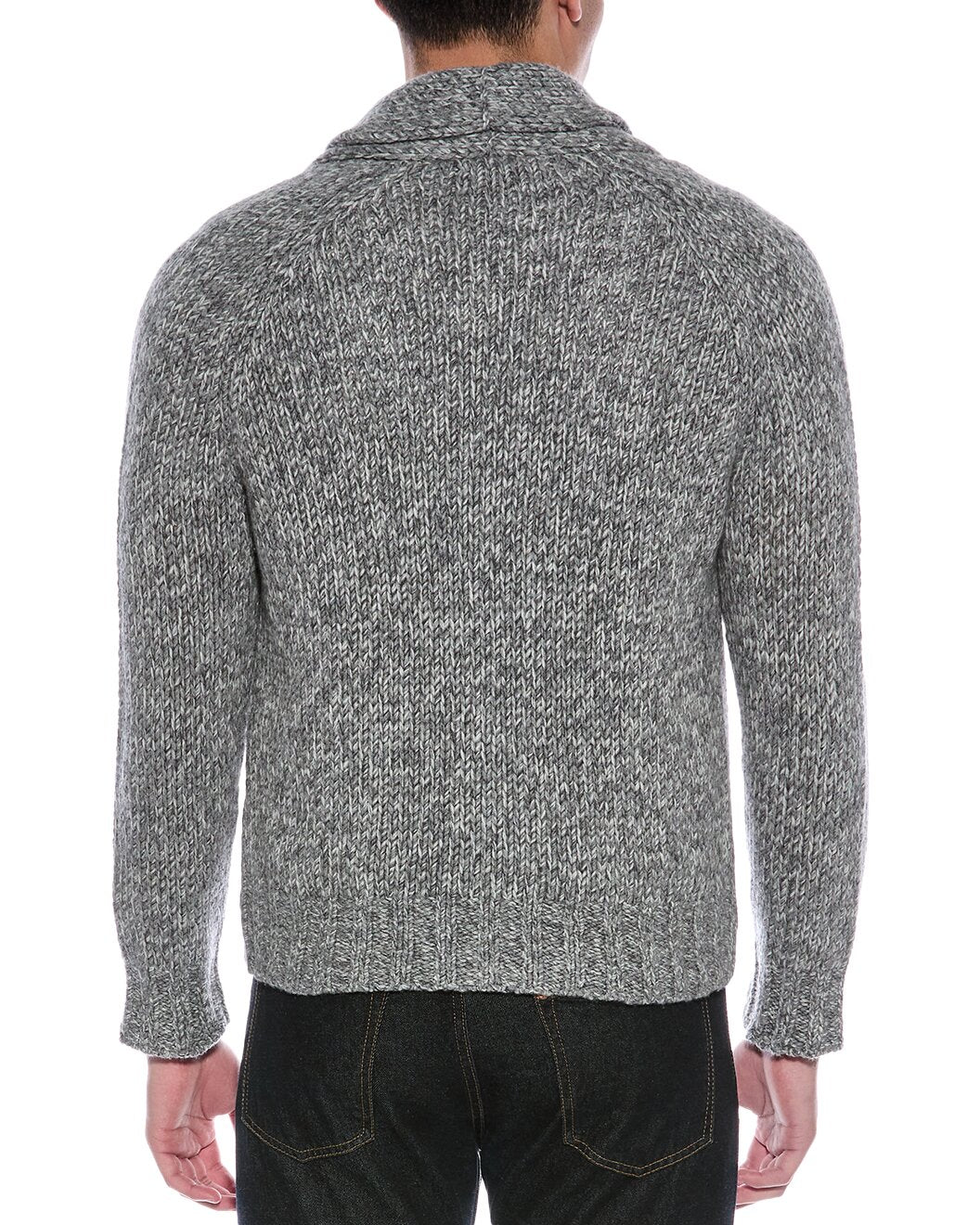 BRUNELLO CUCINELLI MEN'S TWO TONE CASHMERE BLEND KNIT CARDIGAN/SWEATER NEW