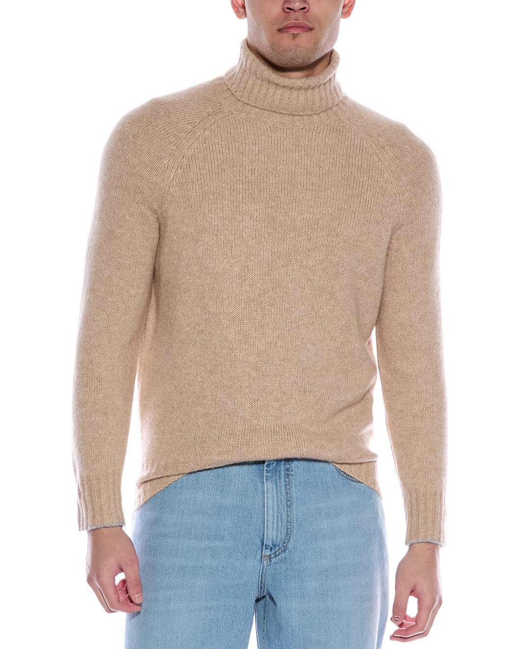 BRUNELLO CUCINELLI MEN'S WOOL BLEND CASUAL TURTLENECK SWEATER/PULLOVER NEW