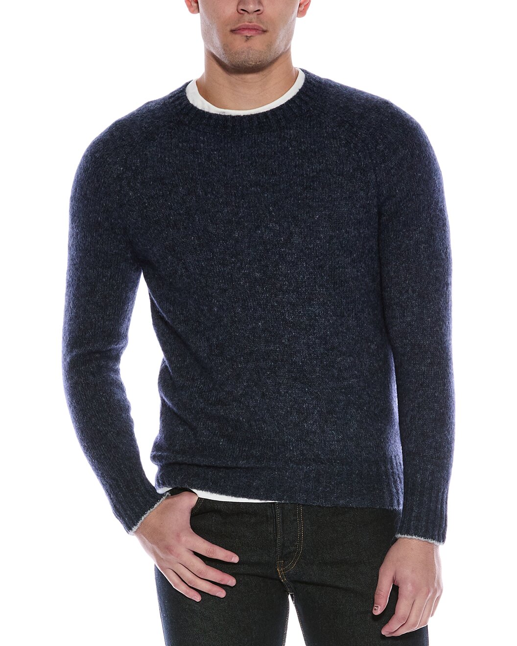 BRUNELLO CUCINELLI MEN'S WOOL BLEND CASUAL CREW NECK SWEATER/PULLOVER NEW