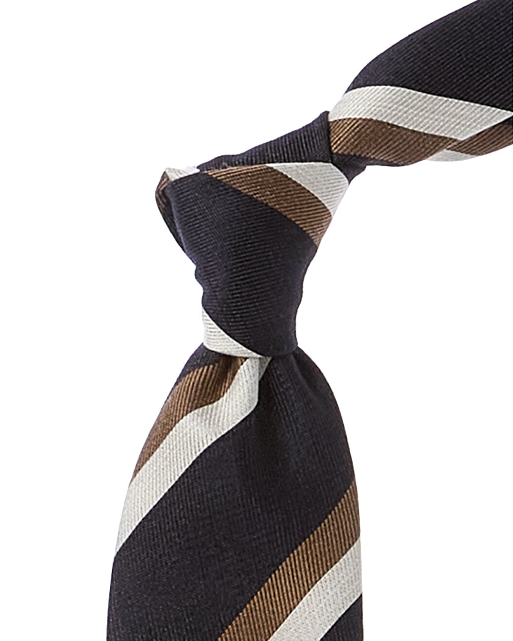BRUNELLO CUCINELLI MEN'S WOOL BLEND STRIPED TIE NEW