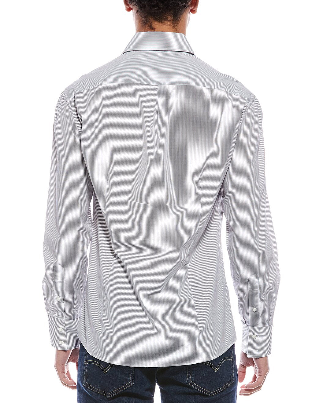 BRUNELLO CUCINELLI MEN'S CASUAL SLIM FIT LONG SLEEVE BUTTON DOWN SHIRT NEW