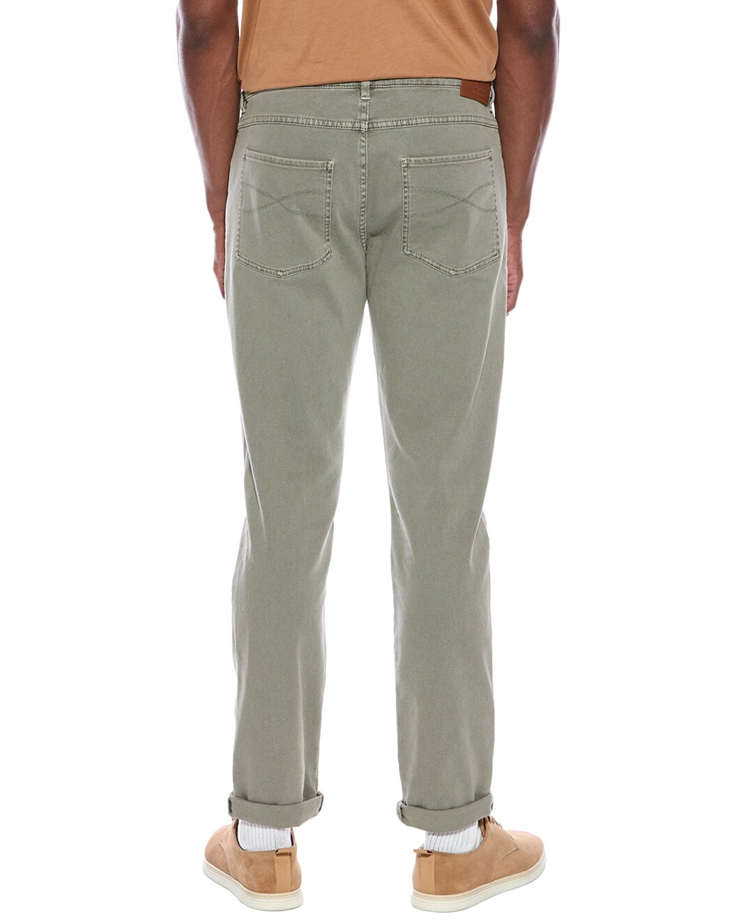 BRUNELLO CUCINELLI MEN'S 100% COTTON SKINNY FIT 5 POCKET DENIM JEAN PANTS NEW