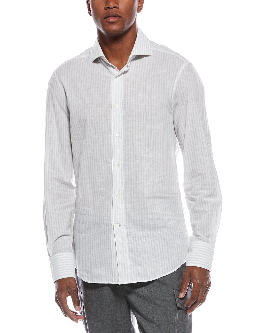 BRUNELLO CUCINELLI MEN'S SHIRT MM6051718_C042 NWT