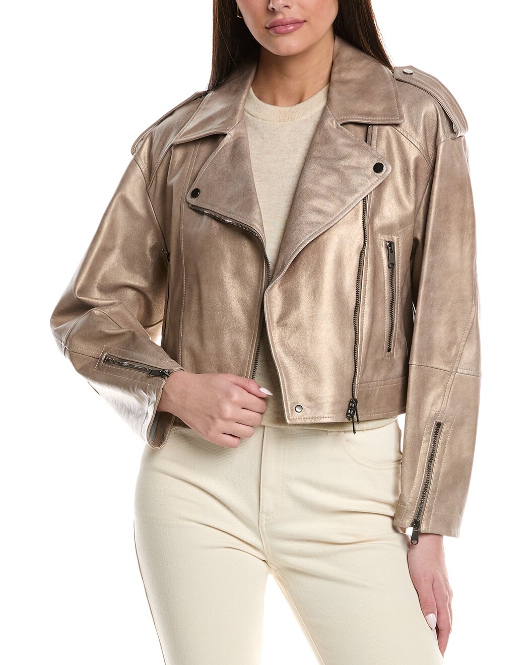 BRUNELLO CUCINELLI WOMEN'S JACKET MPADV2479_C9110 NWT