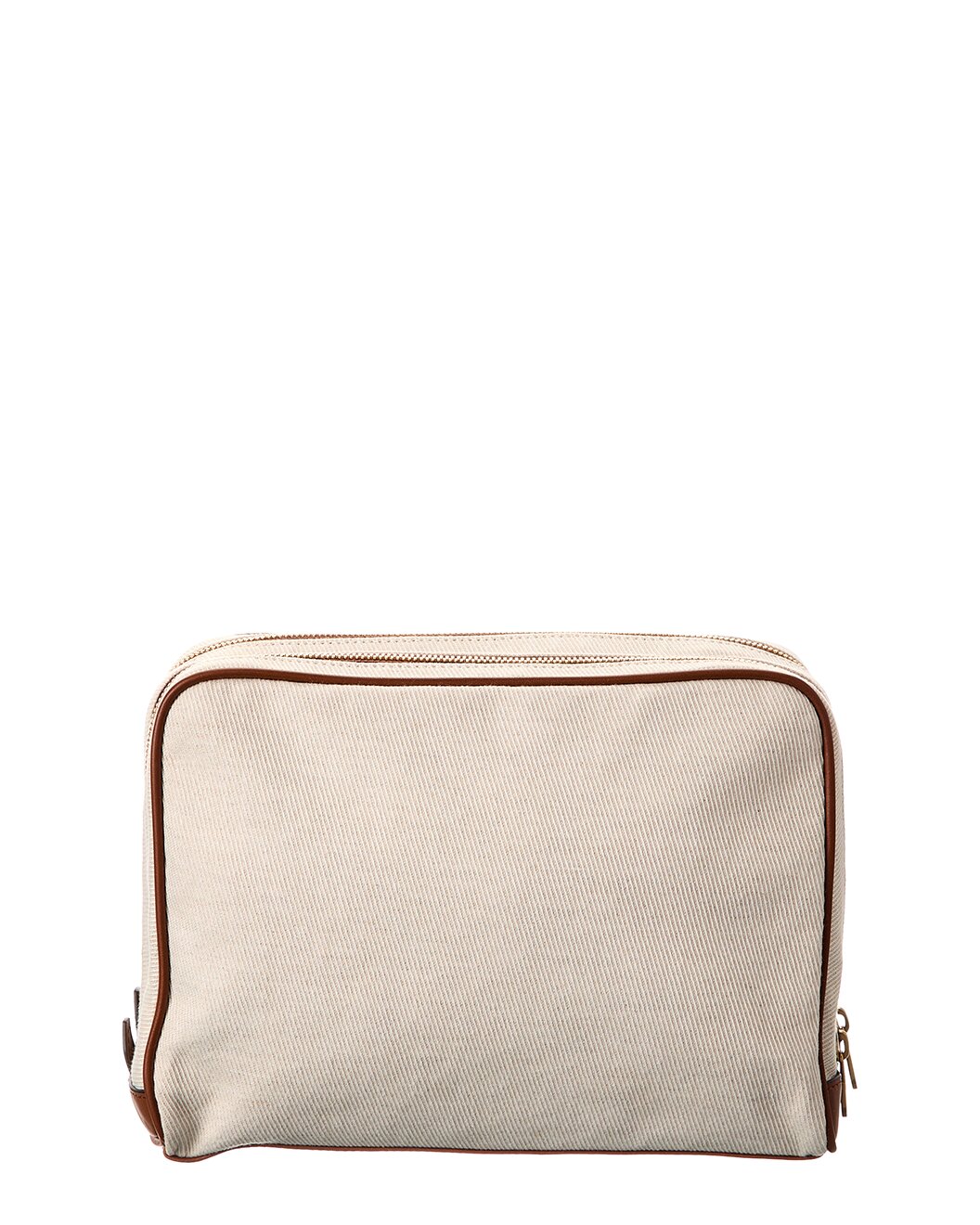 BRUNELLO CUCINELLI MEN'S TWO TONE PERSONAL CARE/ TRAVEL CASE NEW