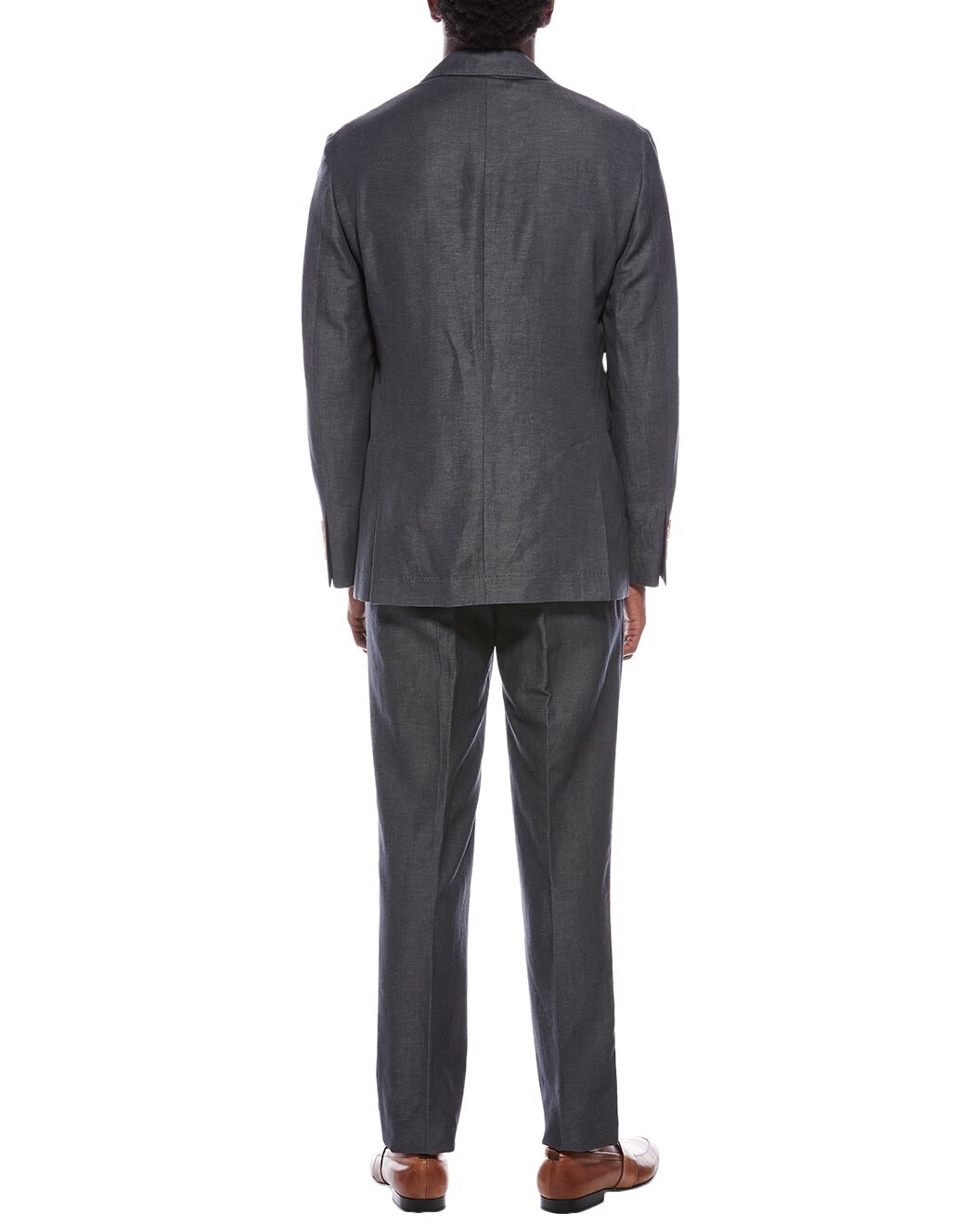 BRUNELLO CUCINELLI MEN'S 3 BUTTON WOOL BLEND CASUAL GRAY SUIT NEW