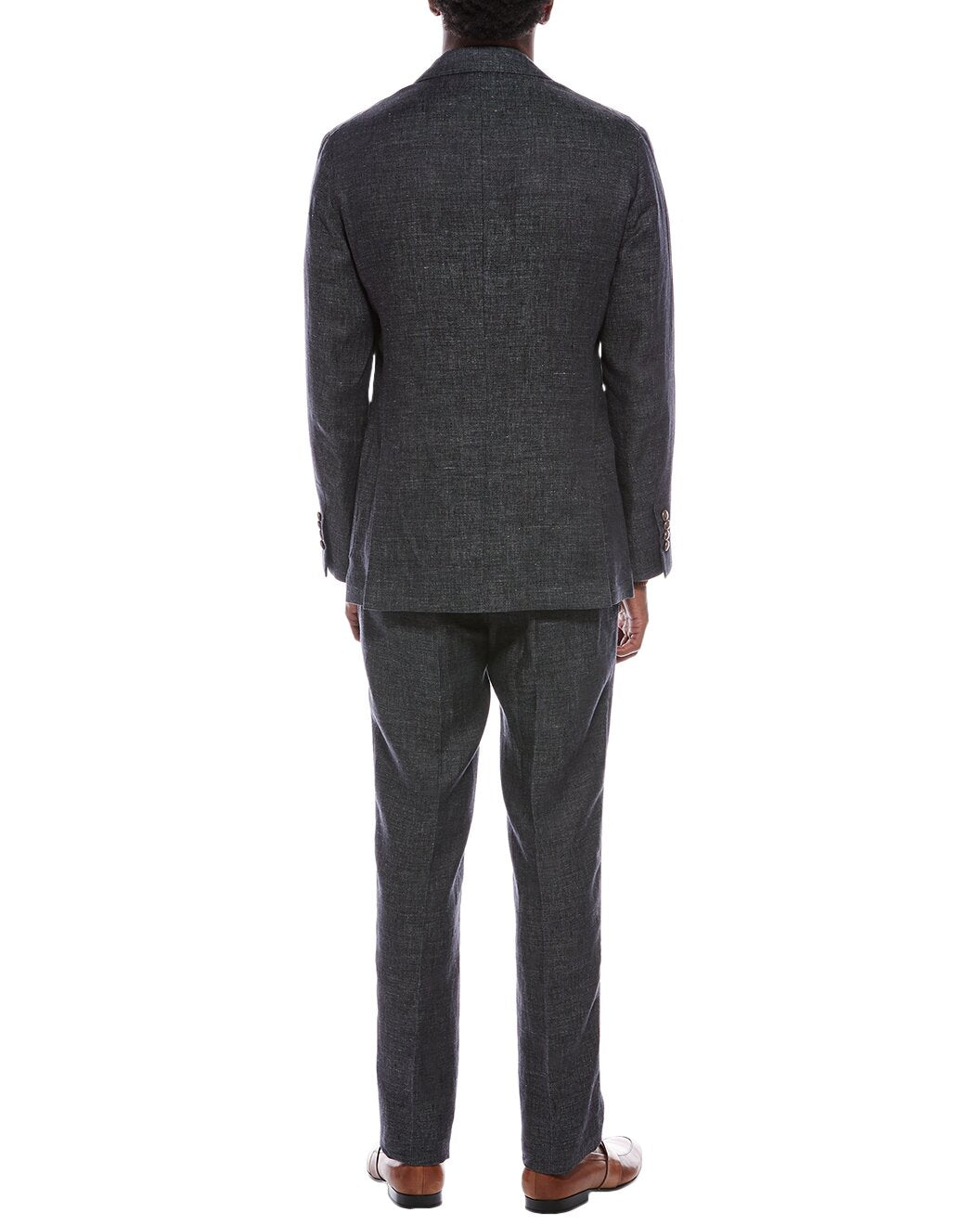 BRUNELLO CUCINELLI MEN'S 100% LINEN DOUBLE BREASTED 3 BUTTON CASUAL SUIT NEW