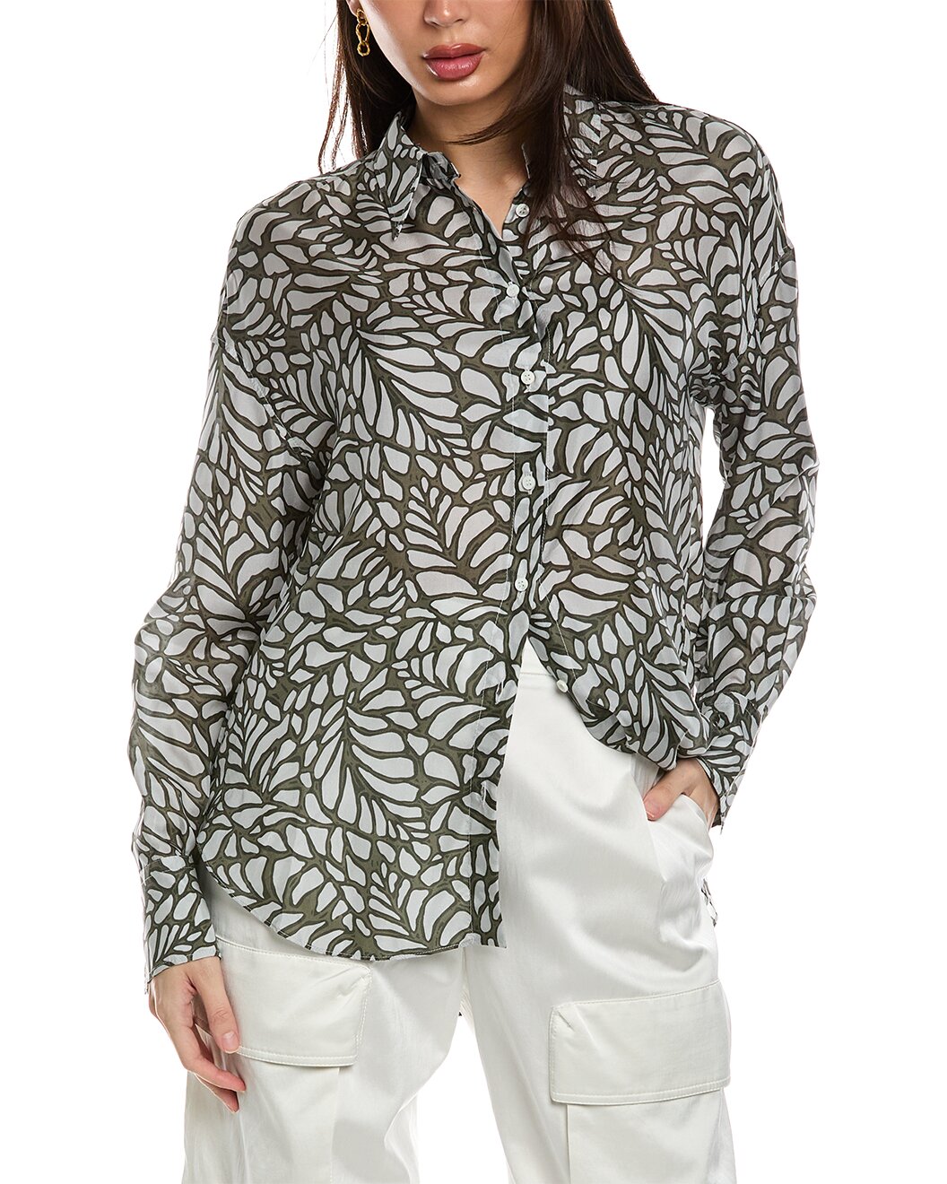 BRUNELLO CUCINELLI WOMEN'S SHIRT ML957RK406_C6304 NWT