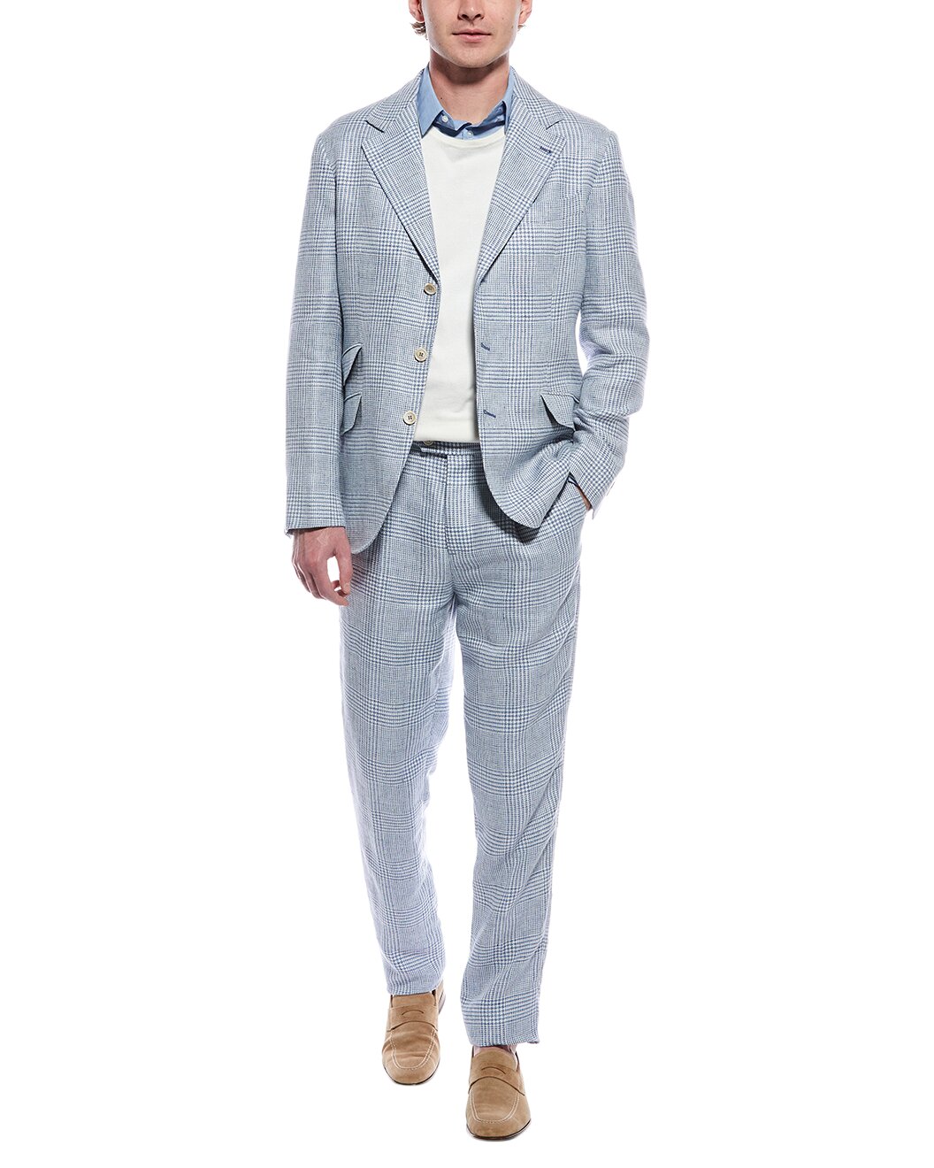 BRUNELLO CUCINELLI MEN'S SUIT MS485LDWH_C2082 NWT