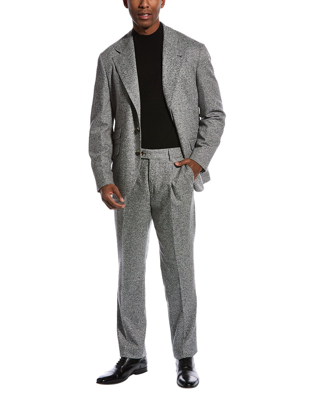 BRUNELLO CUCINELLI MEN'S SUIT MQ465LDWH_C001 NWT