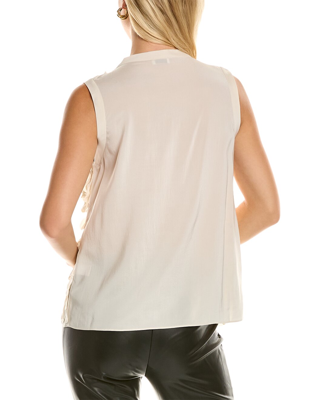 BRUNELLO CUCINELLI WOMEN'S SILK BLEND CASUAL SHIRT/TOP