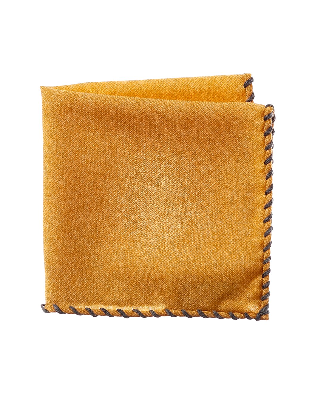 BRUNELLO CUCINELLI MEN'S 100% WOOL POCKET SQUARE