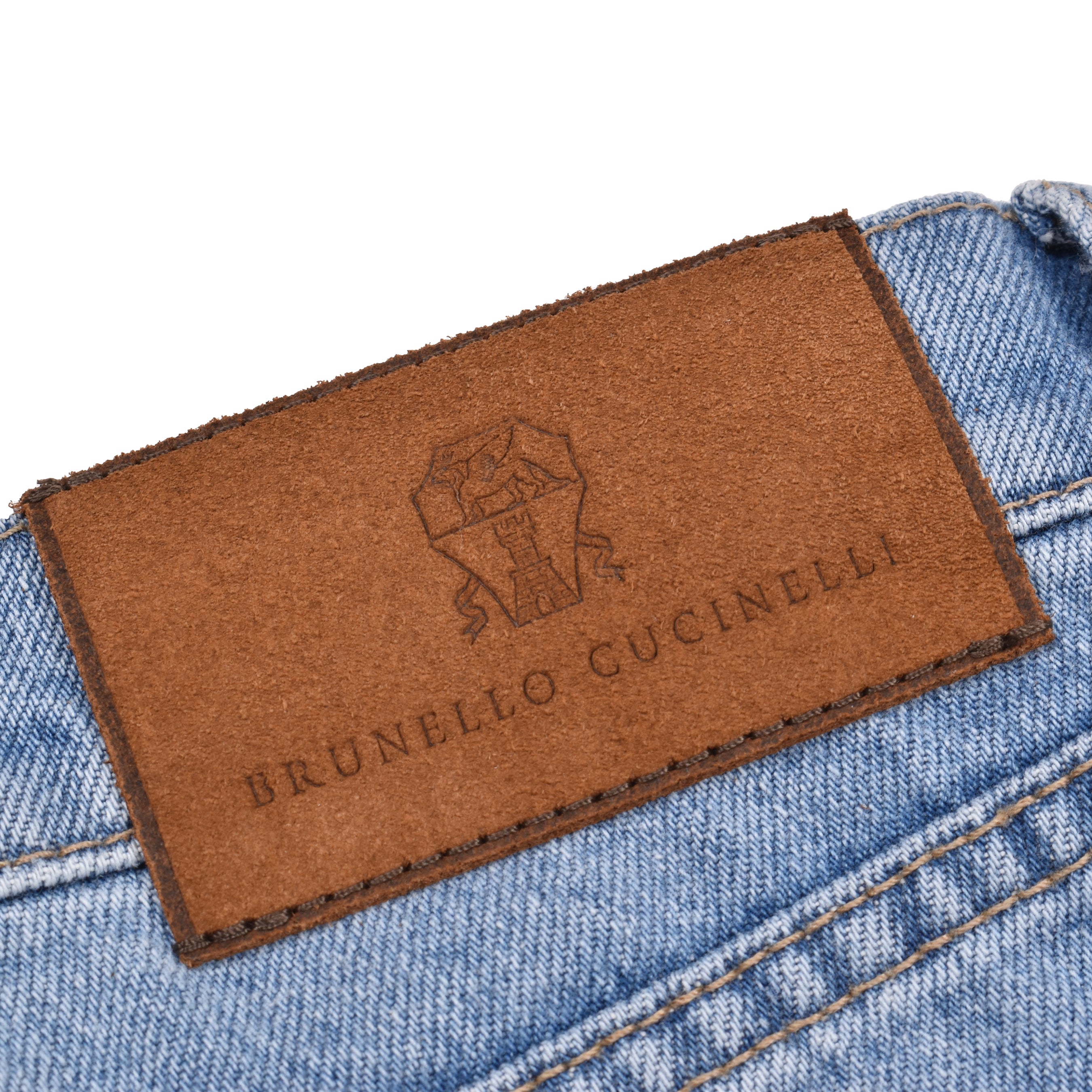 BRUNELLO CUCINELLI MEN'S ICONIC FIT FIVE POCKET DENIM STYLE JEAN PANTS NEW