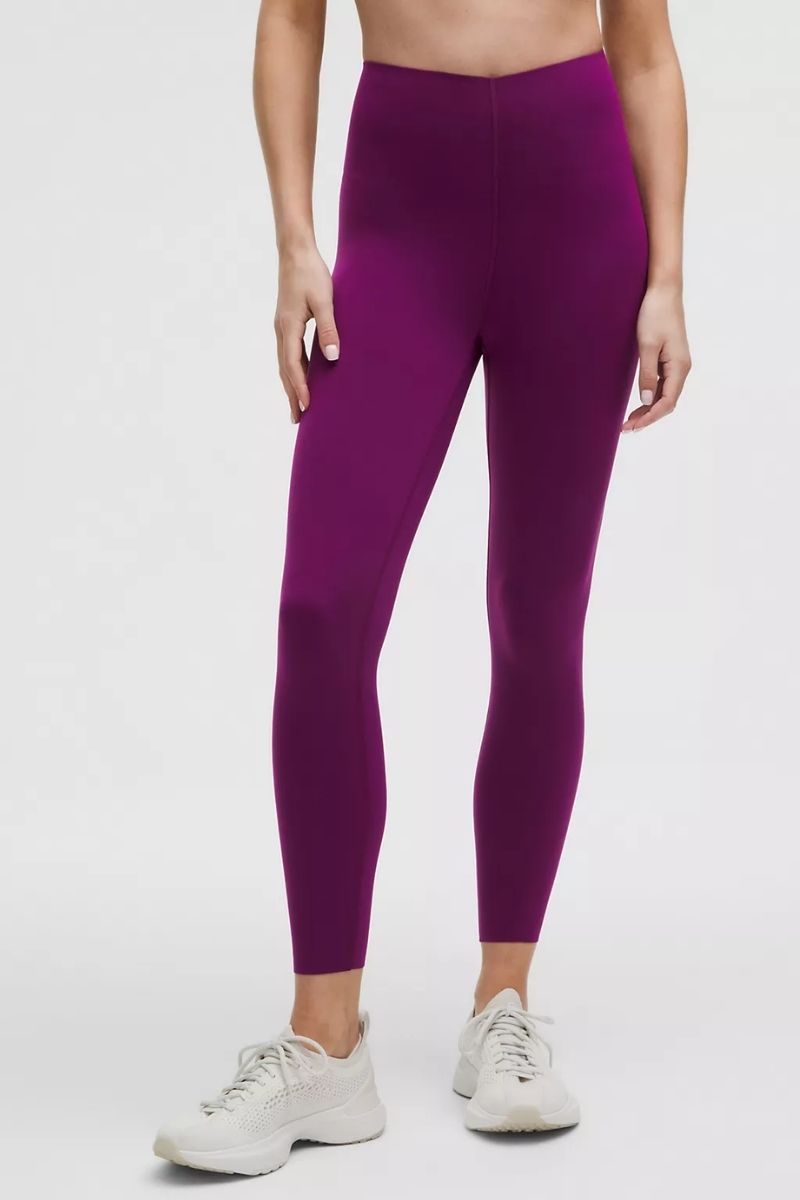 Lululemon Glow Upª Super-High-Rise Tight 25"-Chilled Grape