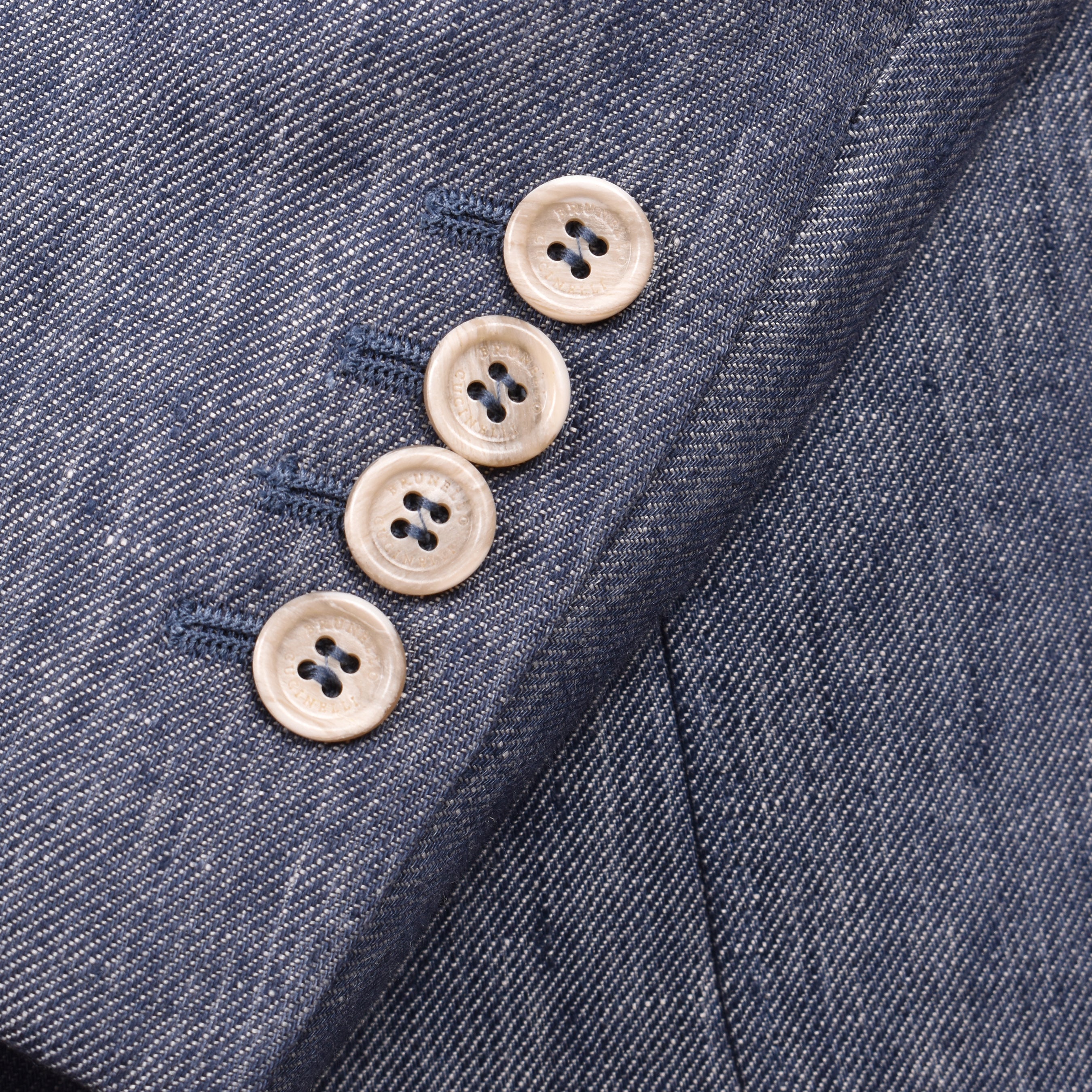 BRUNELLO CUCINELLI MEN'S 100% LINEN 3 BUTTON CASUAL SUIT NEW