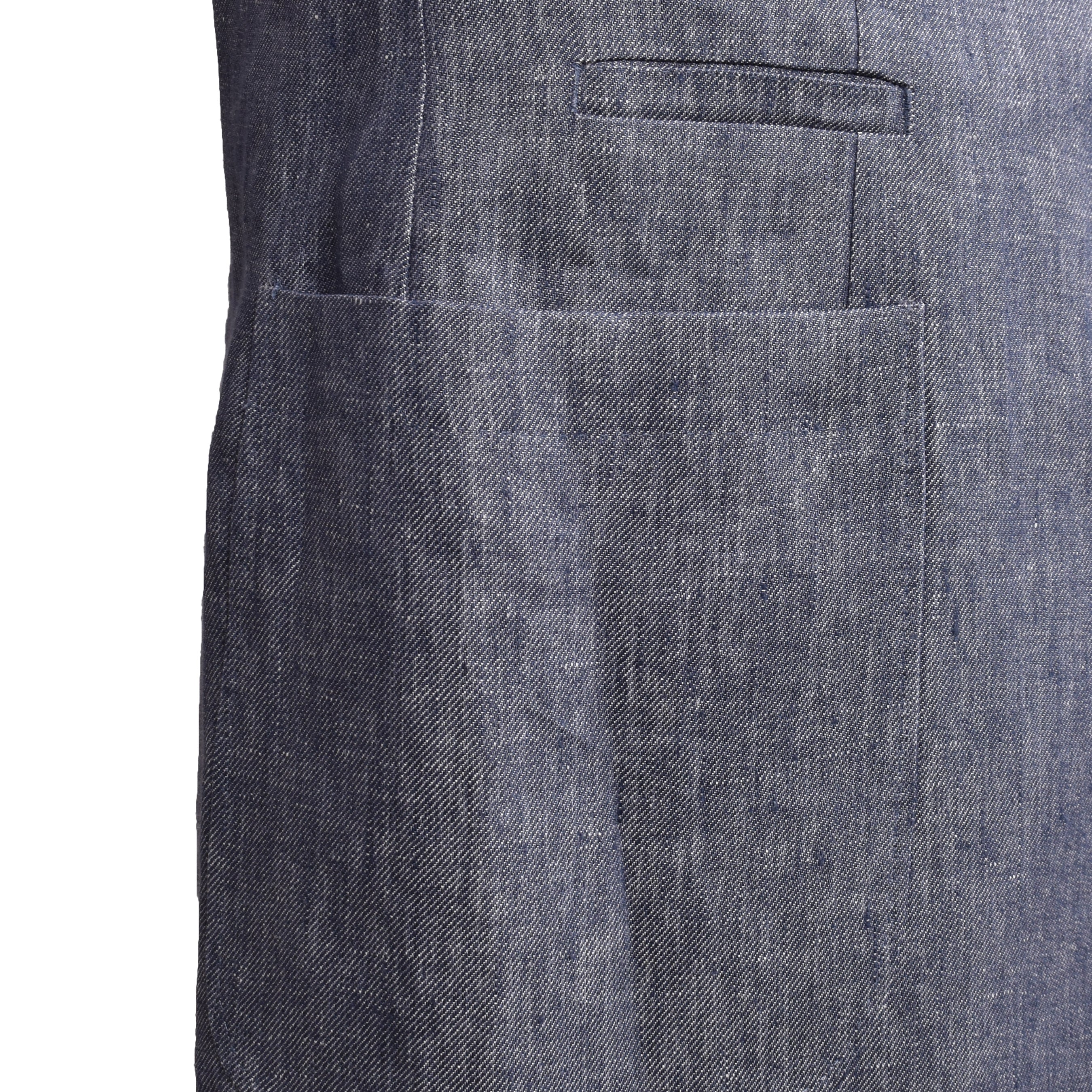 BRUNELLO CUCINELLI MEN'S 100% LINEN 3 BUTTON CASUAL SUIT NEW