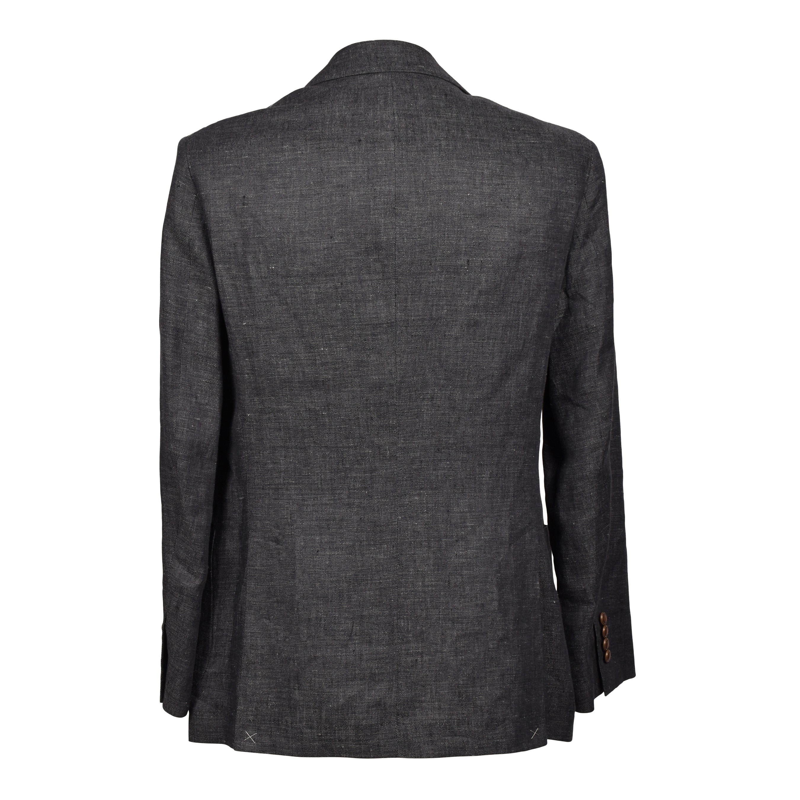 BRUNELLO CUCINELLI MEN'S 100% LINEN DOUBLE BREASTED 3 BUTTON CASUAL SUIT NEW