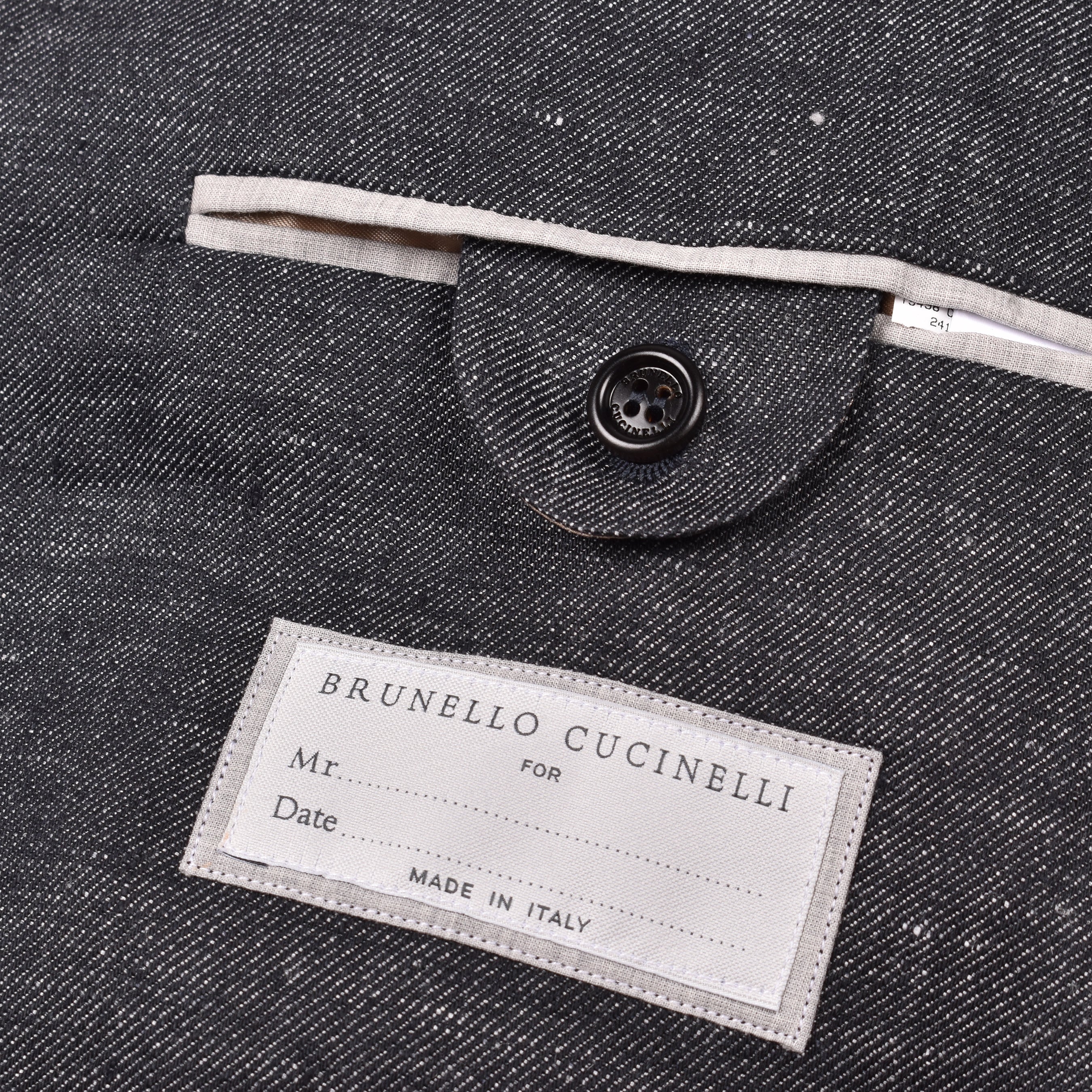 BRUNELLO CUCINELLI MEN'S 100% LINEN DOUBLE BREASTED 3 BUTTON CASUAL SUIT NEW