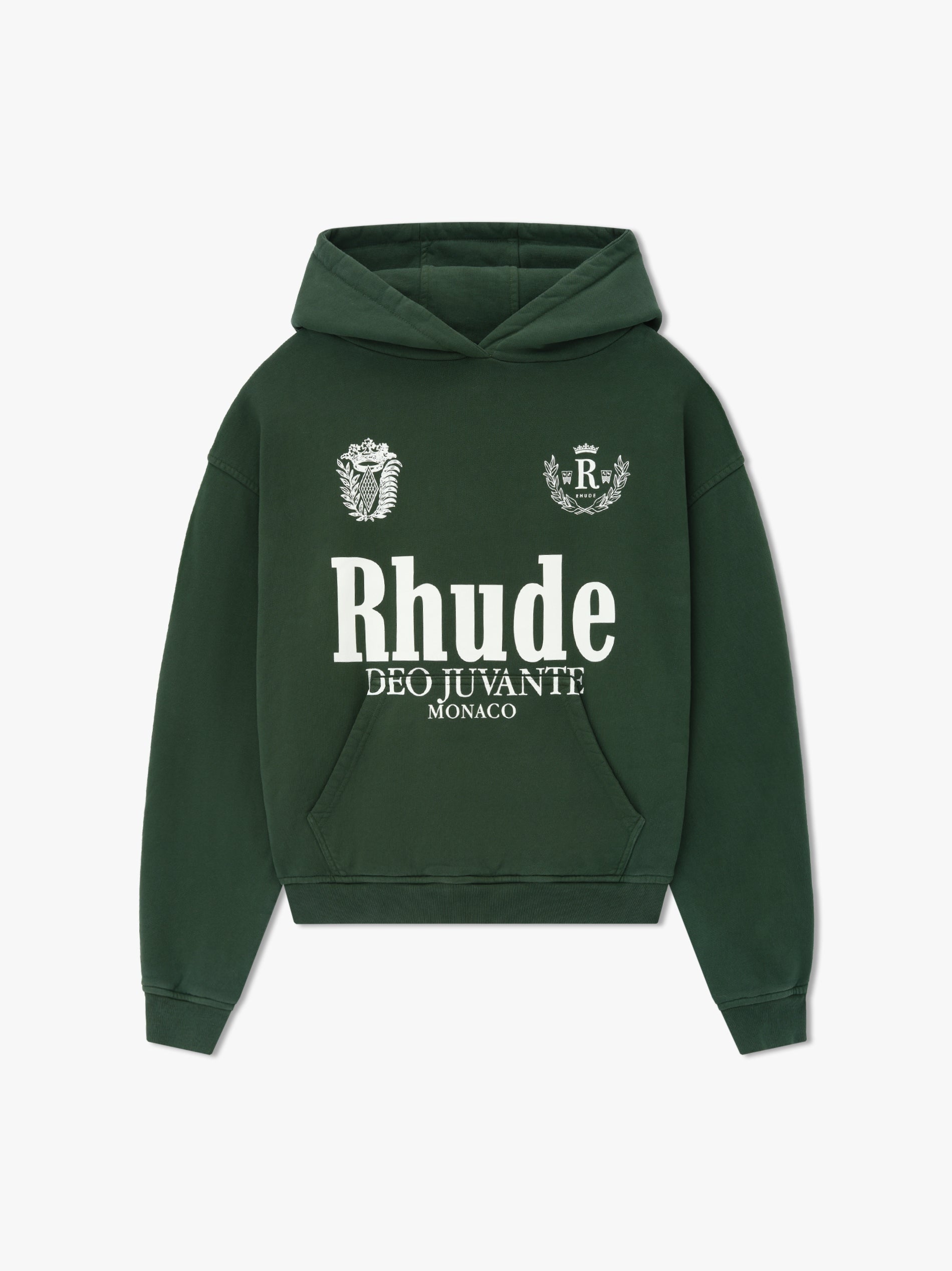 RHUDE MEN'S DEO JUVANTE HOODIE