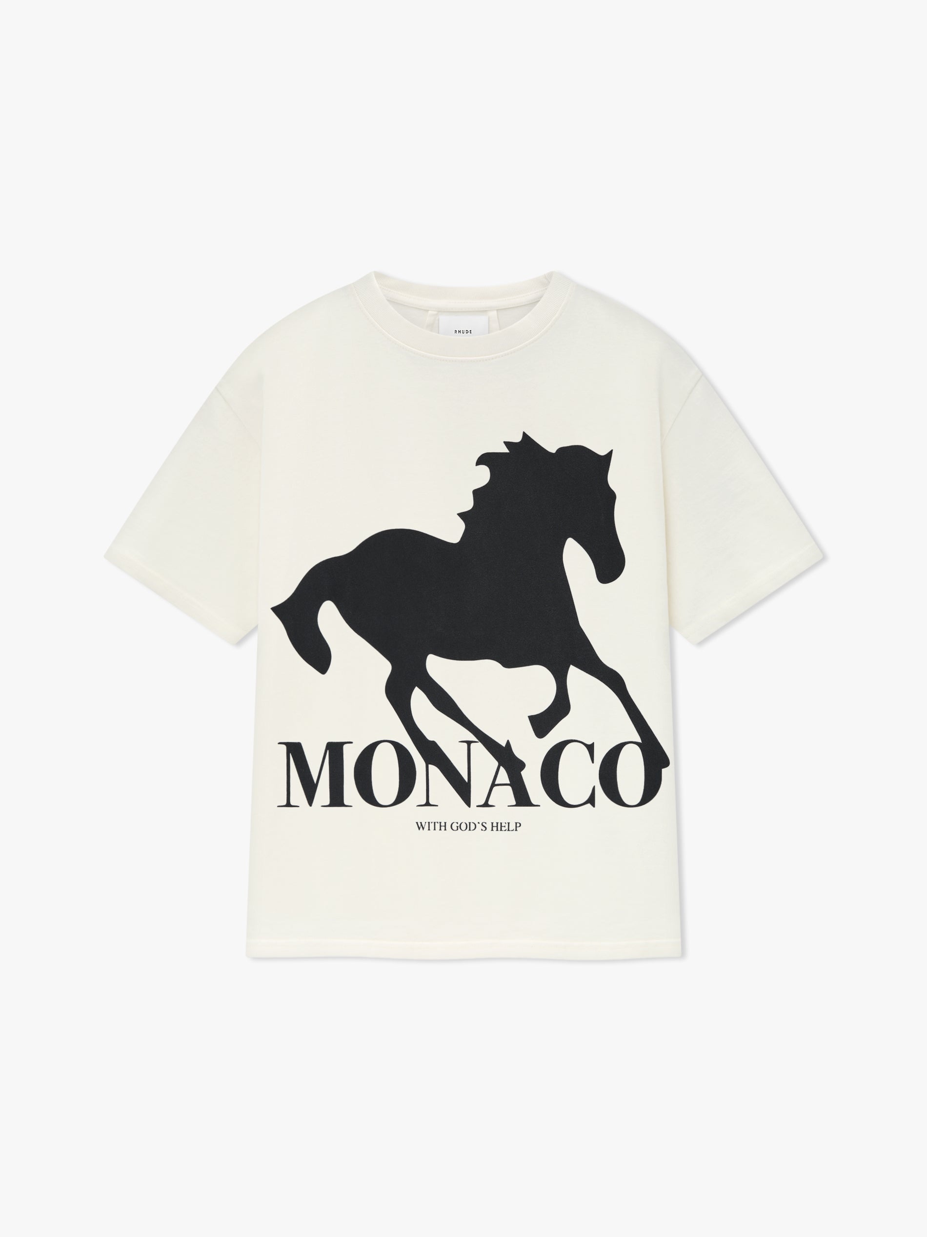 RHUDE MEN'S GOD'S HELP TEE