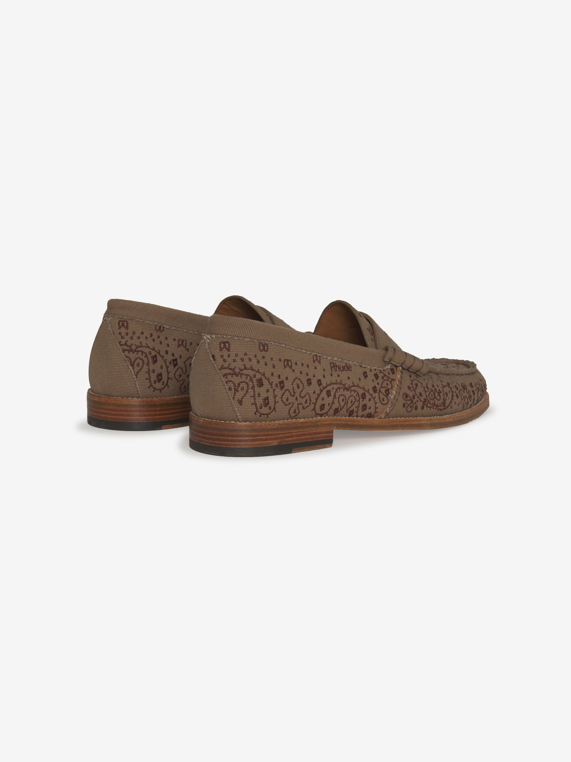 RHUDE MEN'S BANDANA LOAFER NWT