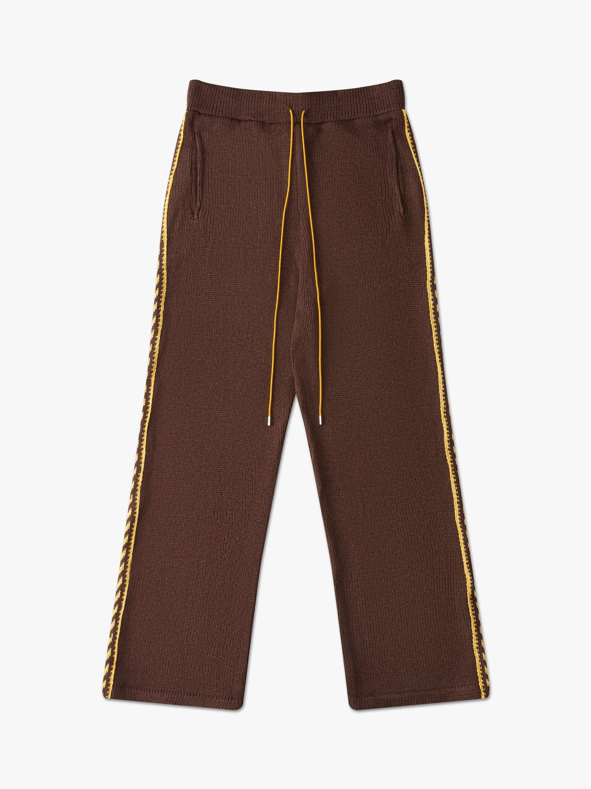 RHUDE MEN'S SWEATER KNIT TRACK PANT