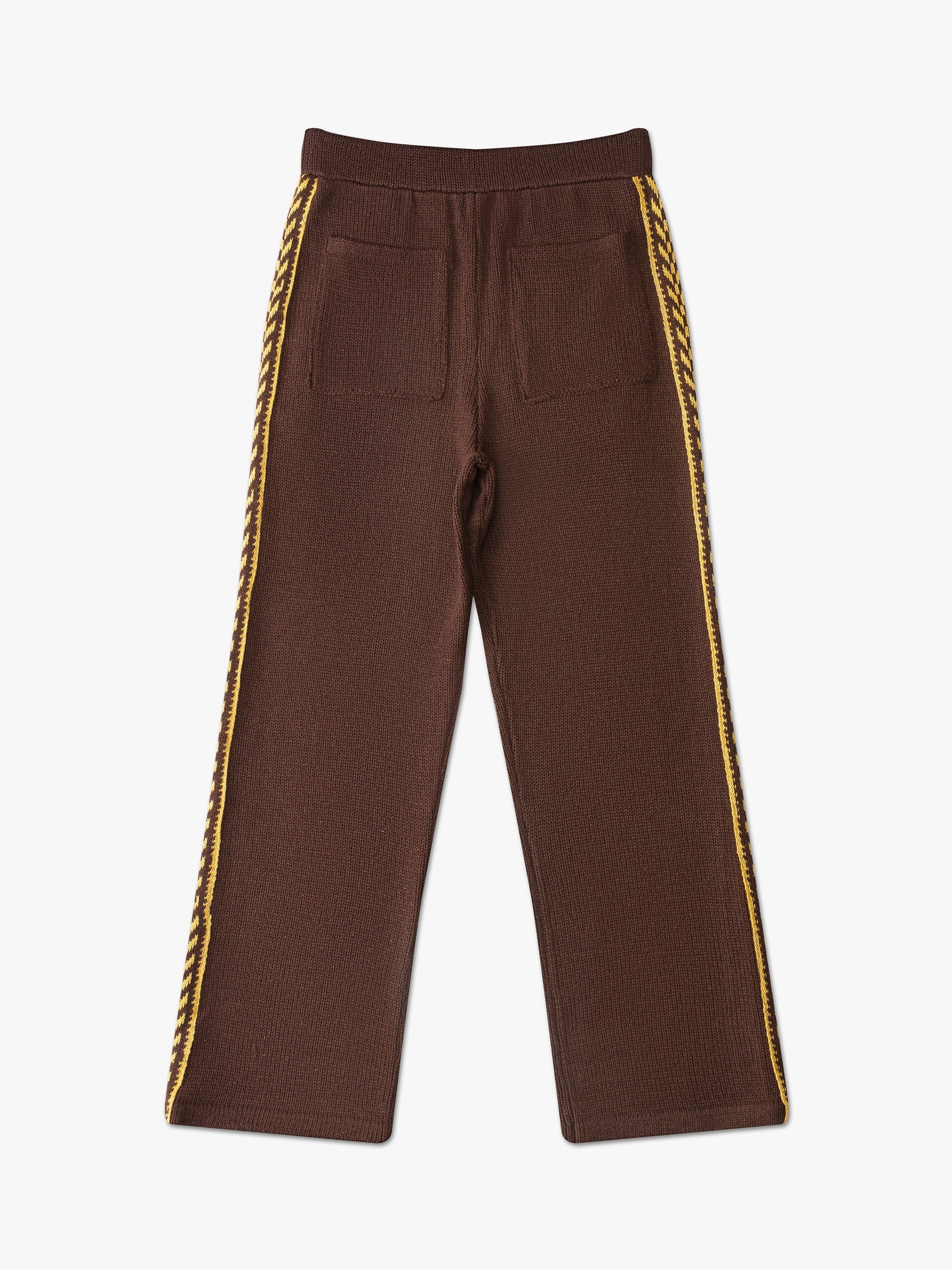 RHUDE MEN'S SWEATER KNIT TRACK PANT
