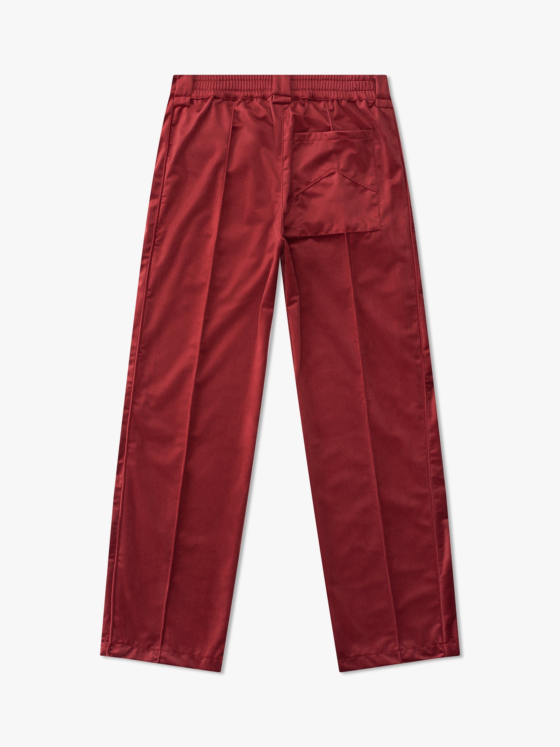 RHUDE MEN'S VELVET TRACK PANT
