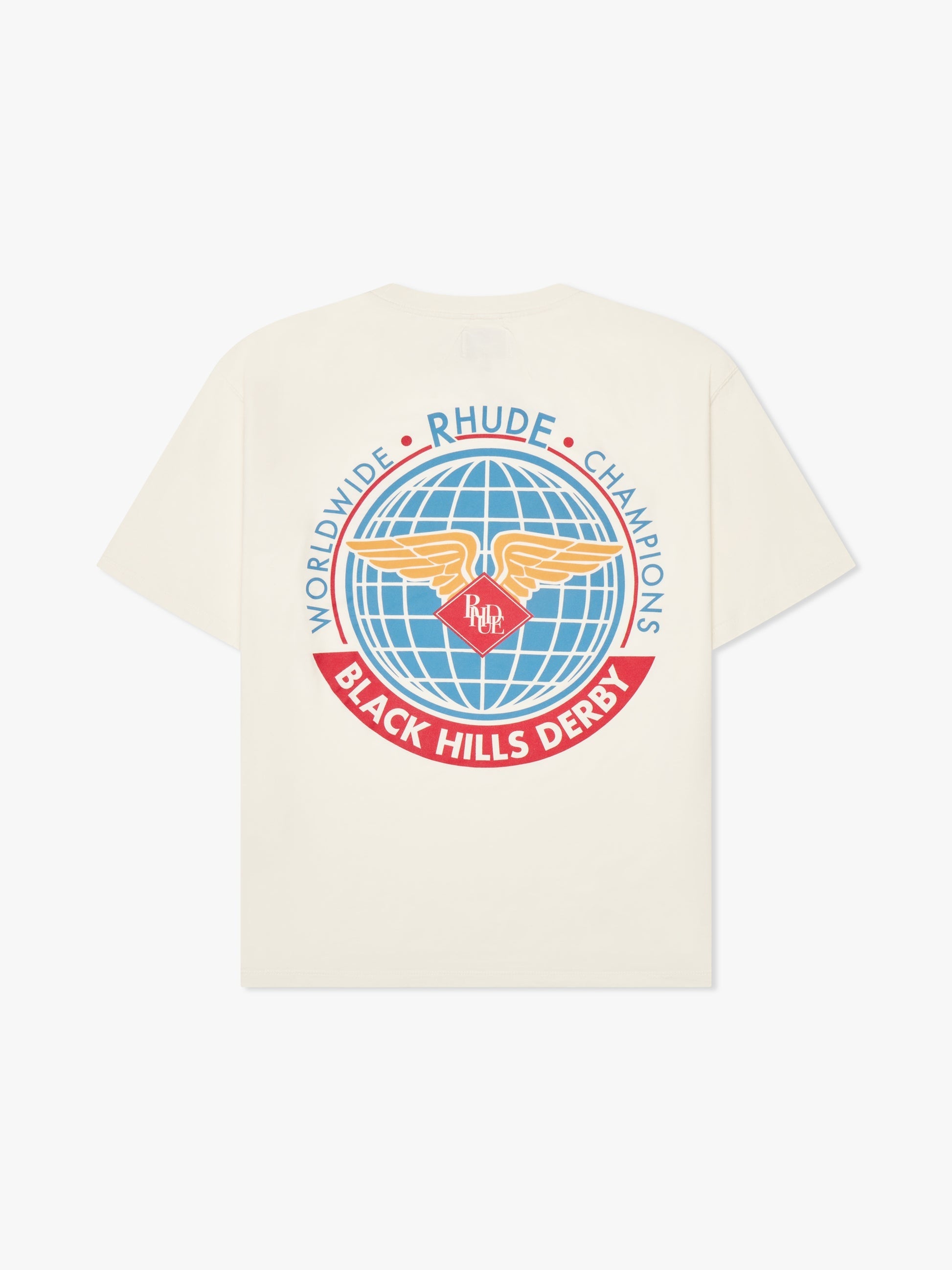 RHUDE MEN'S WORLDWIDE TEE