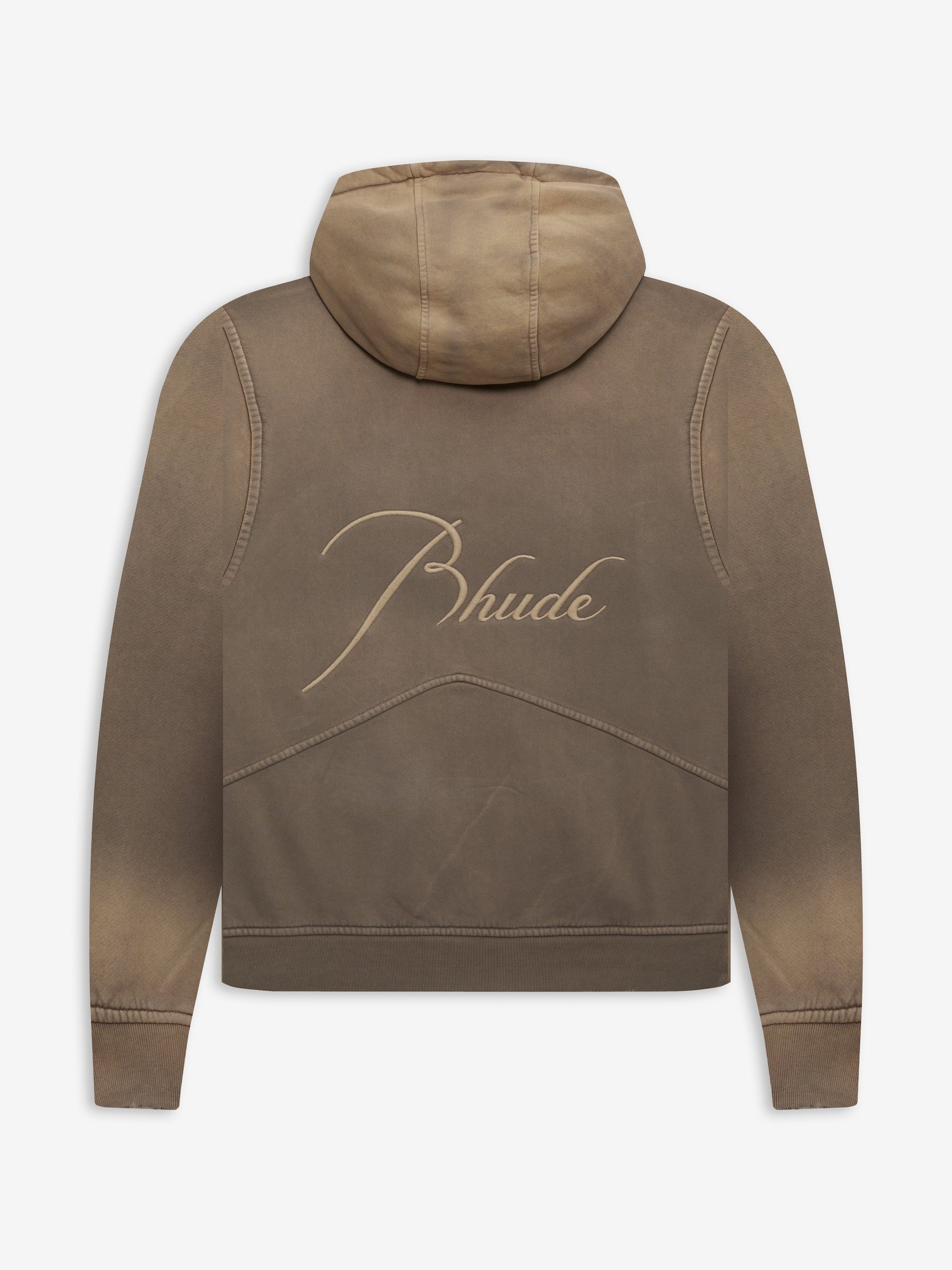 RHUDE MEN'S ZIP UP HOODIE