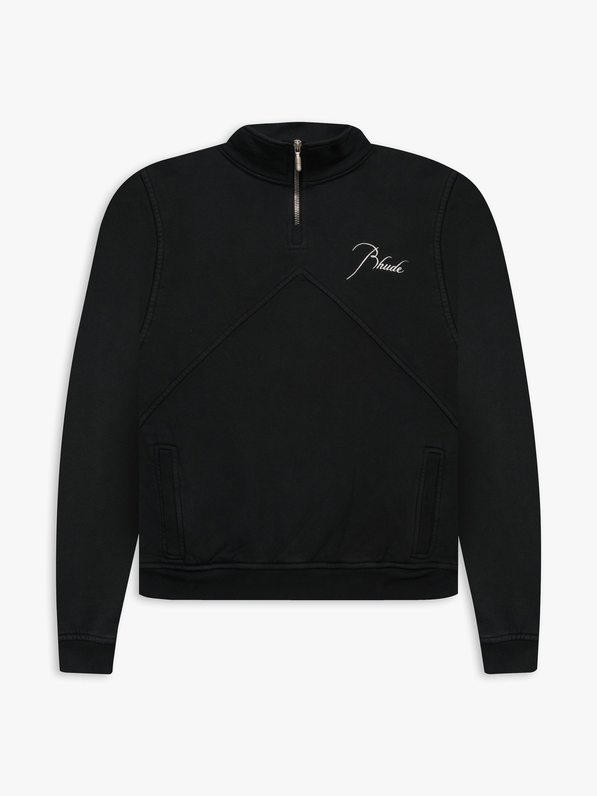 RHUDE MEN'S QUARTER ZIP