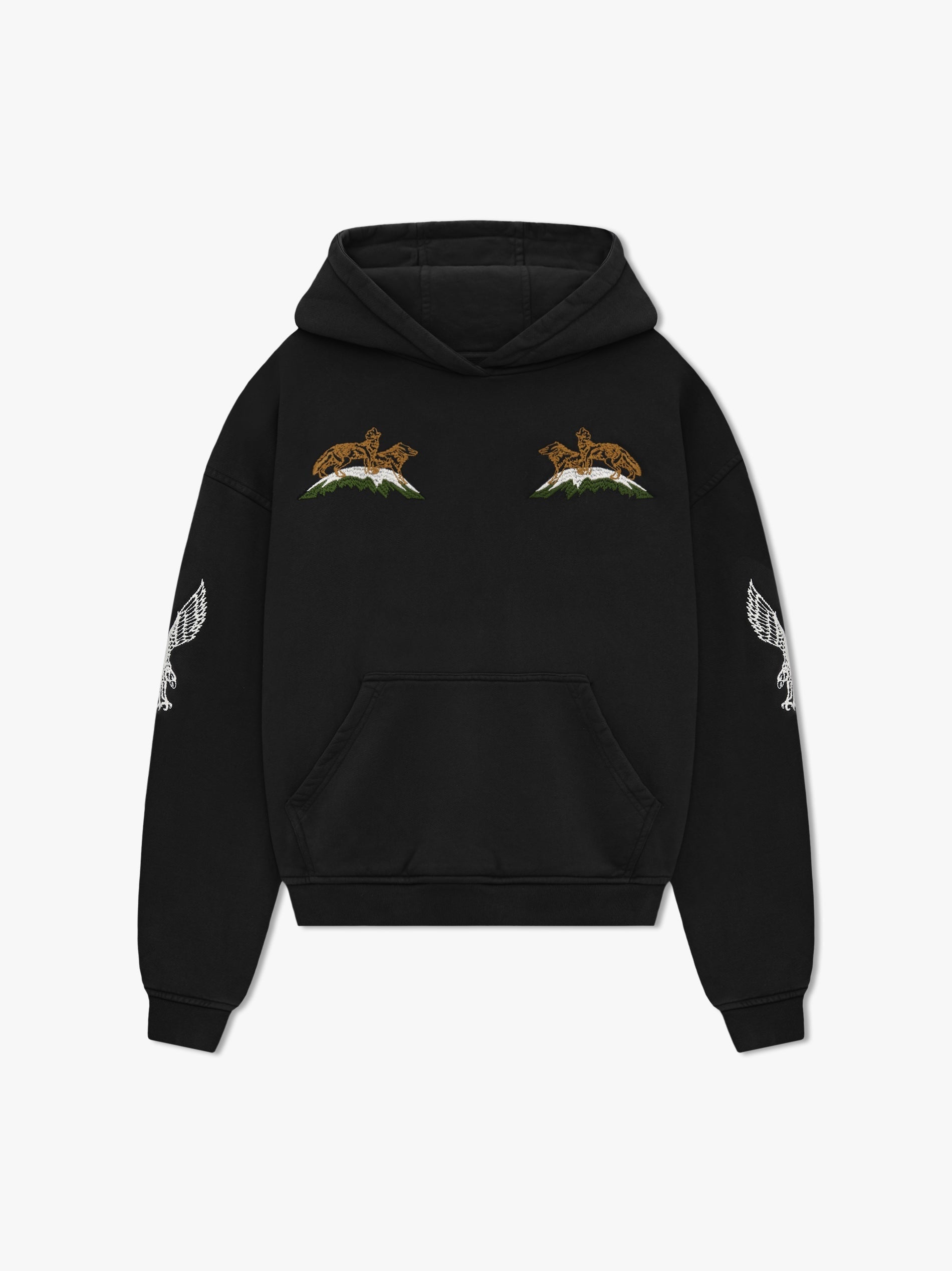 RHUDE MEN'S WOODLAND HILLS SKI HOODIE NWT