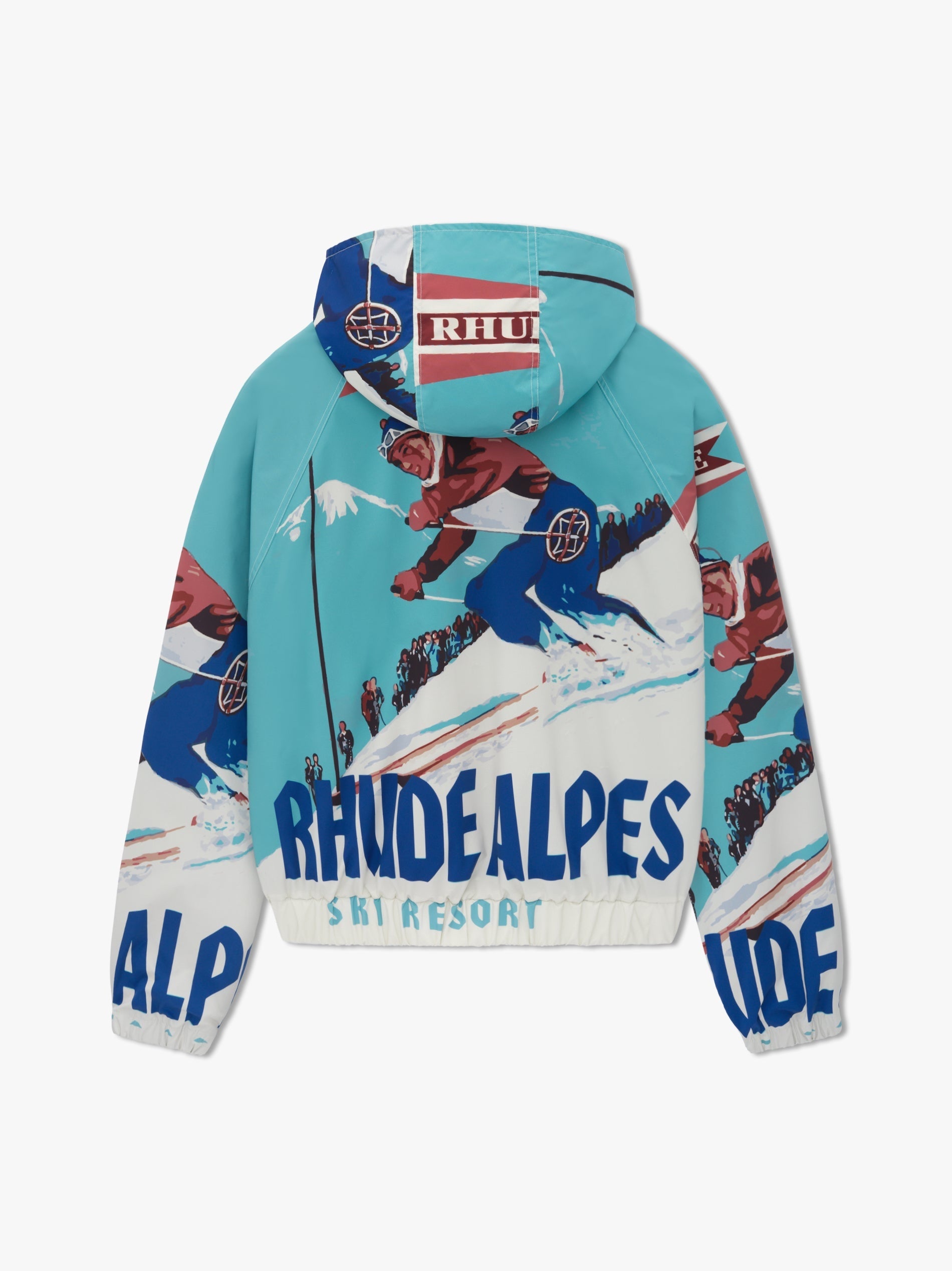 RHUDE MEN'S DEUX RESORT ANORAK JACKET