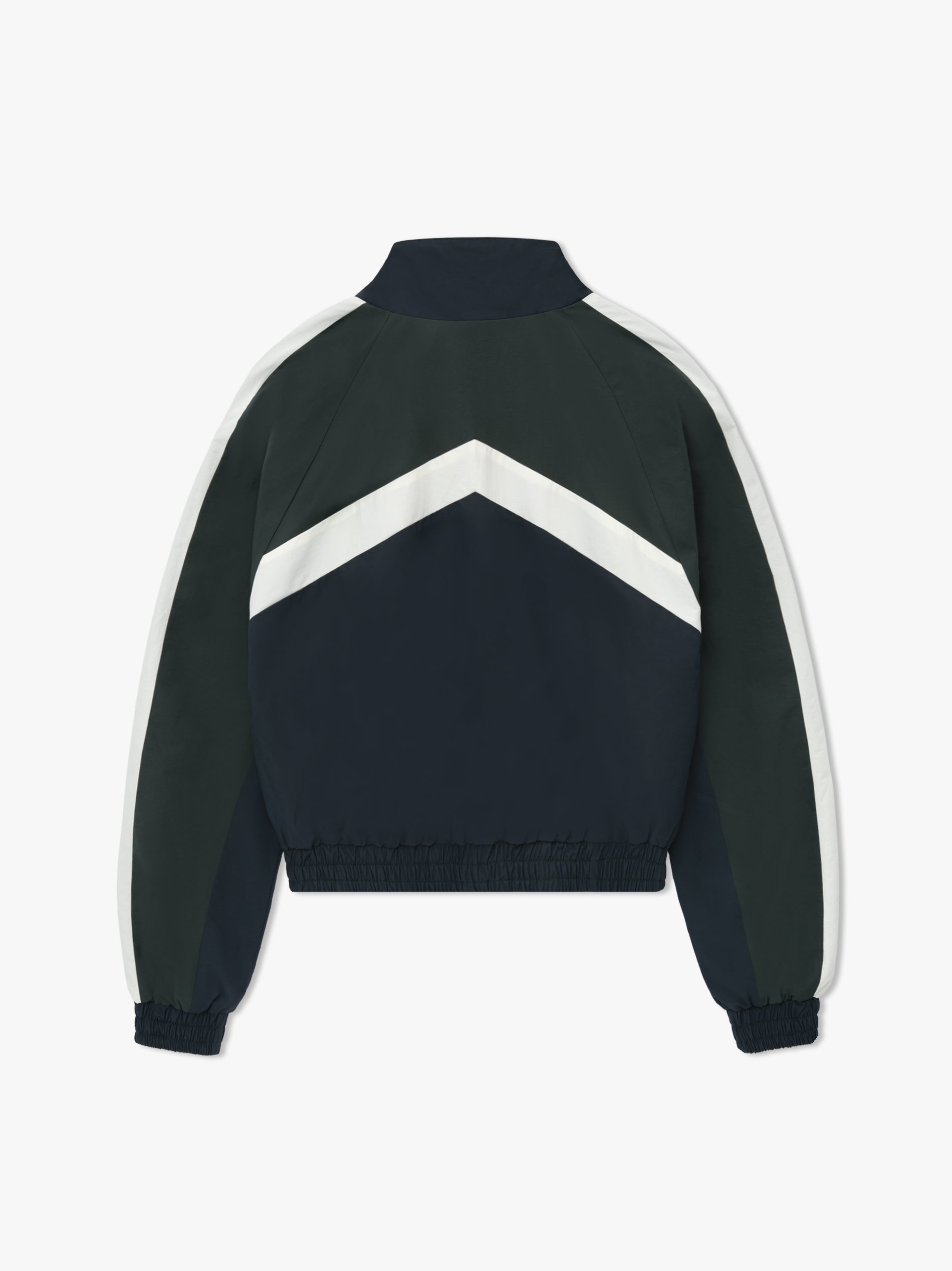 RHUDE MEN'S MOTORSPORT TRACK QUARTERZIP