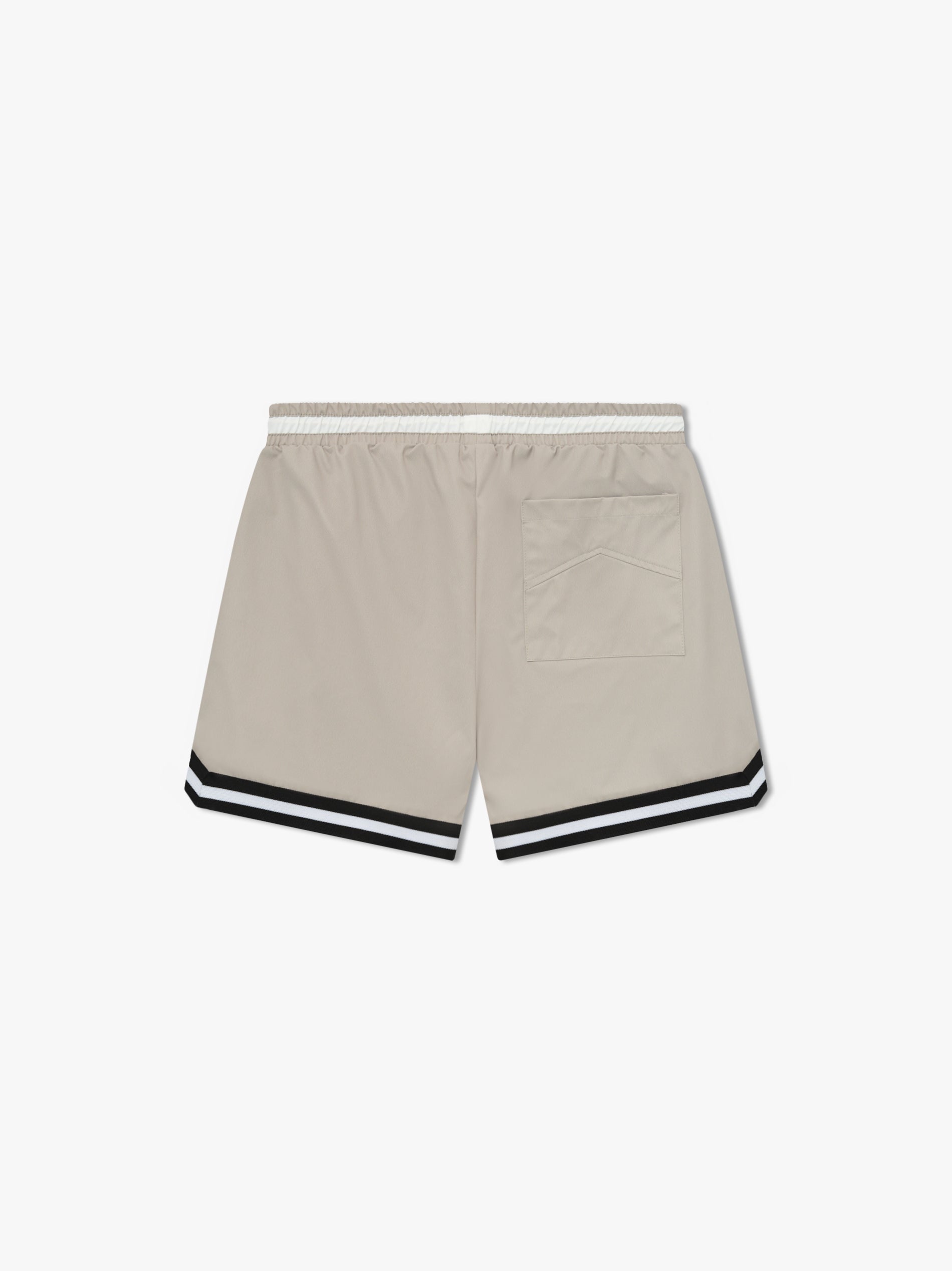 RHUDE MEN'S BASKETBALL LOGO SWIM SHORT