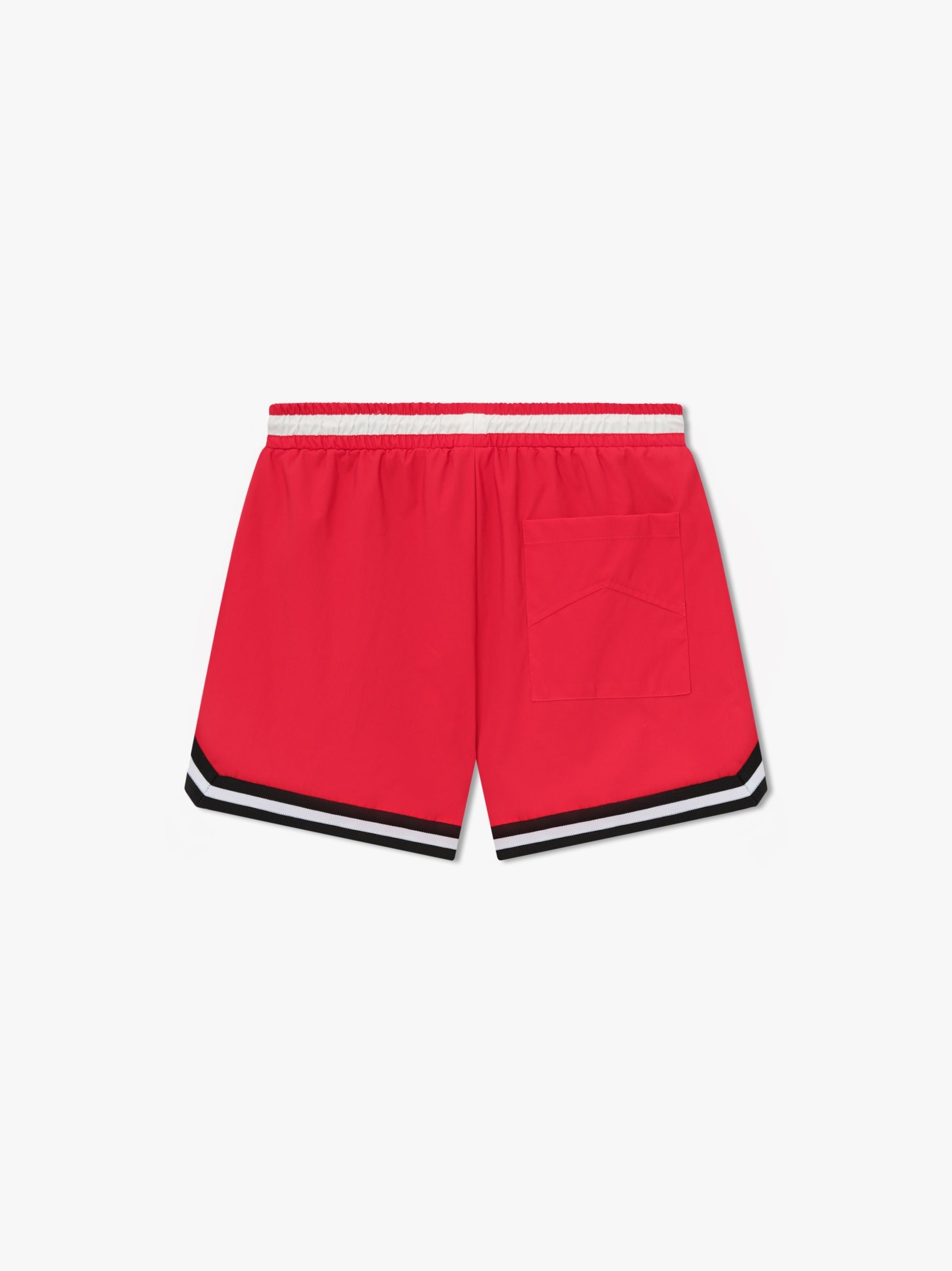 RHUDE MEN'S BASKETBALL LOGO SWIM SHORT