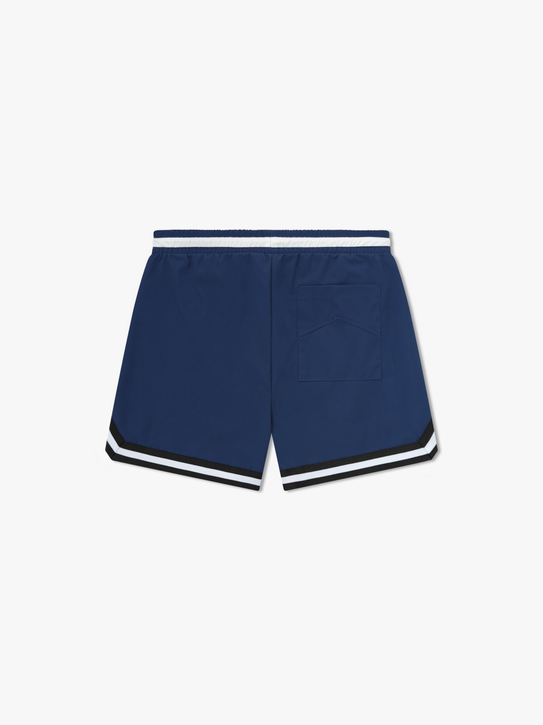 RHUDE MEN'S BASKETBALL LOGO SWIM SHORT