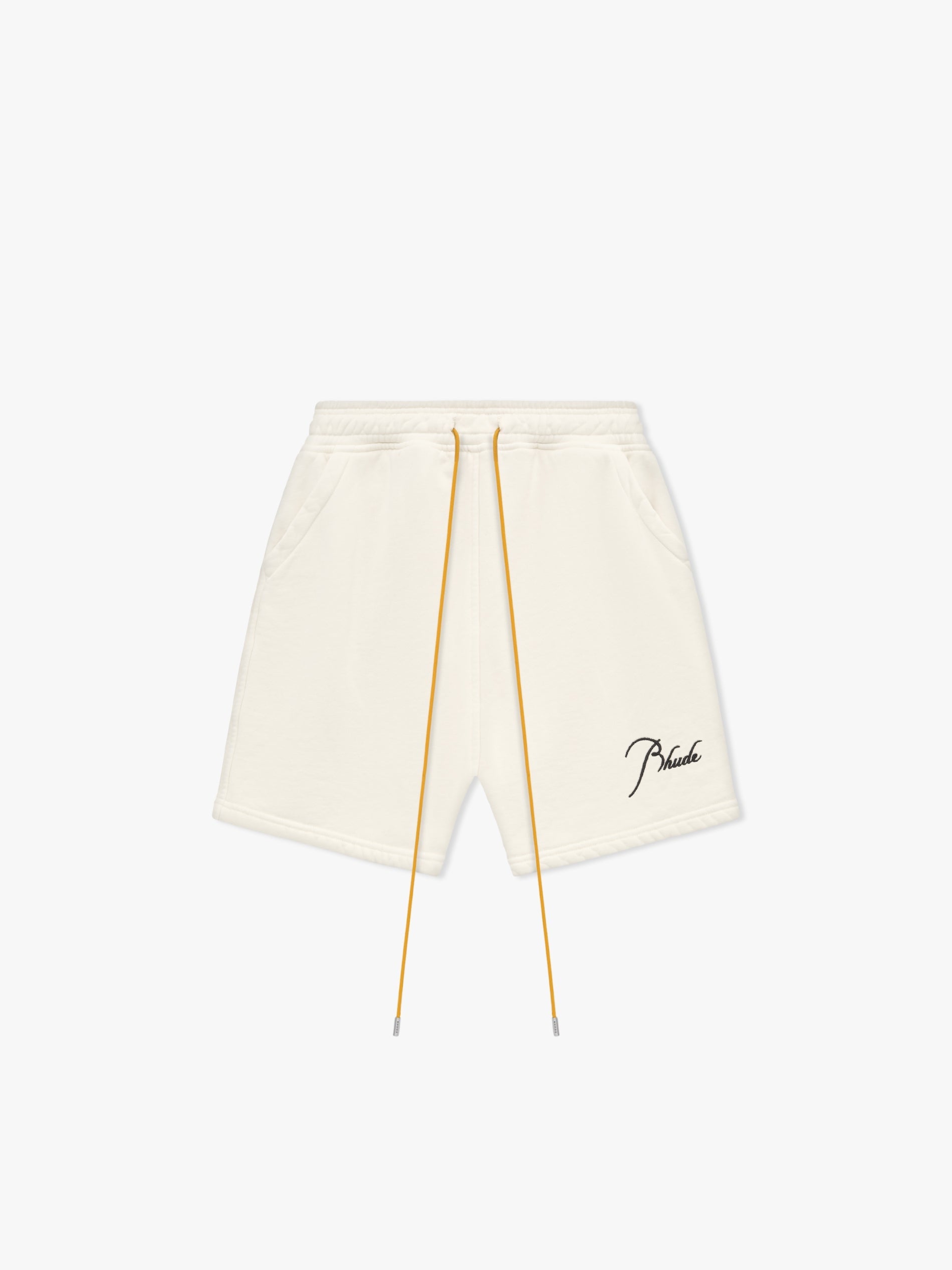 RHUDE MEN'S SWEATSHORT VTG WHITE