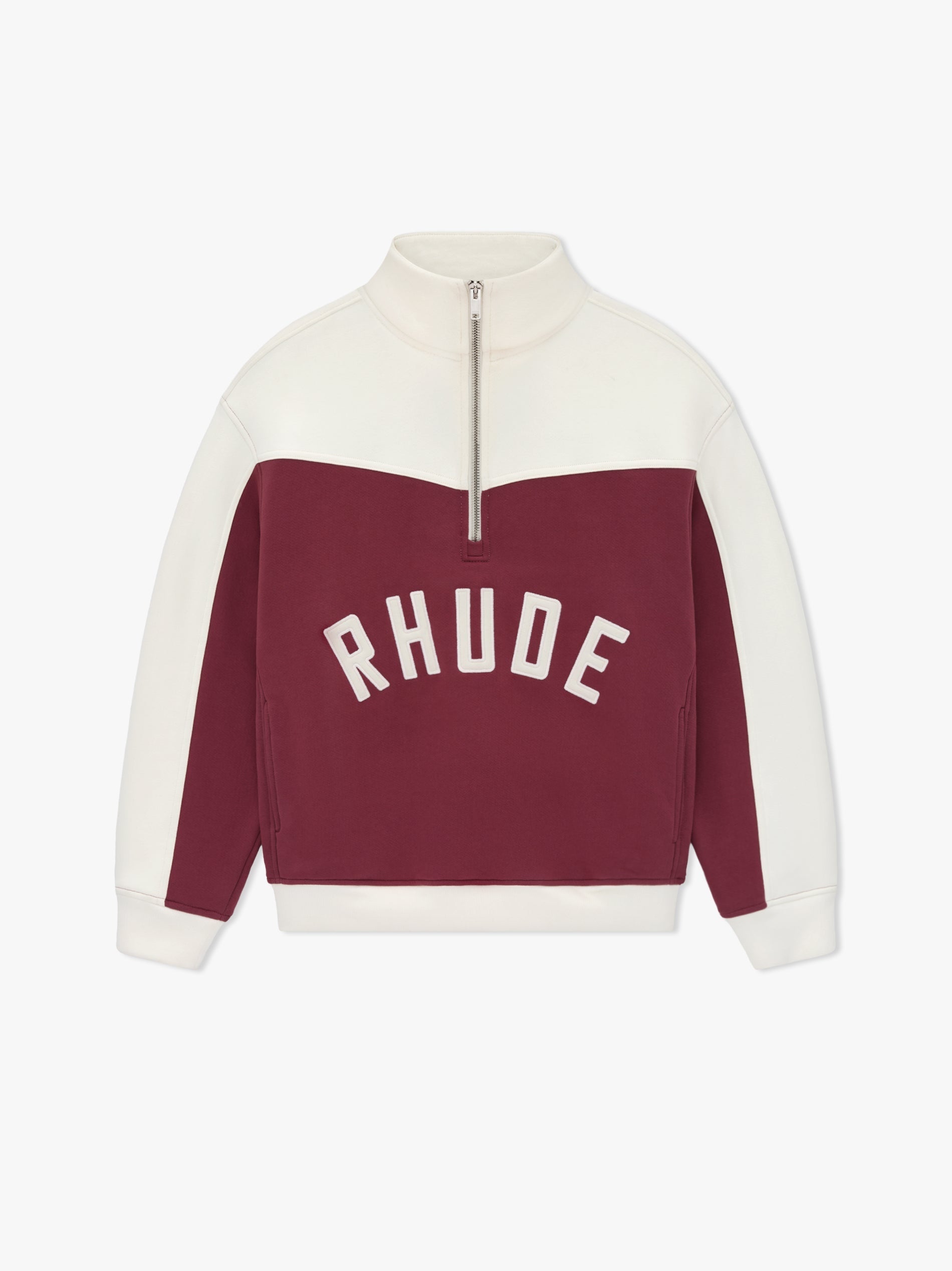 RHUDE MEN'S CHAMONIX QUARTER ZIP