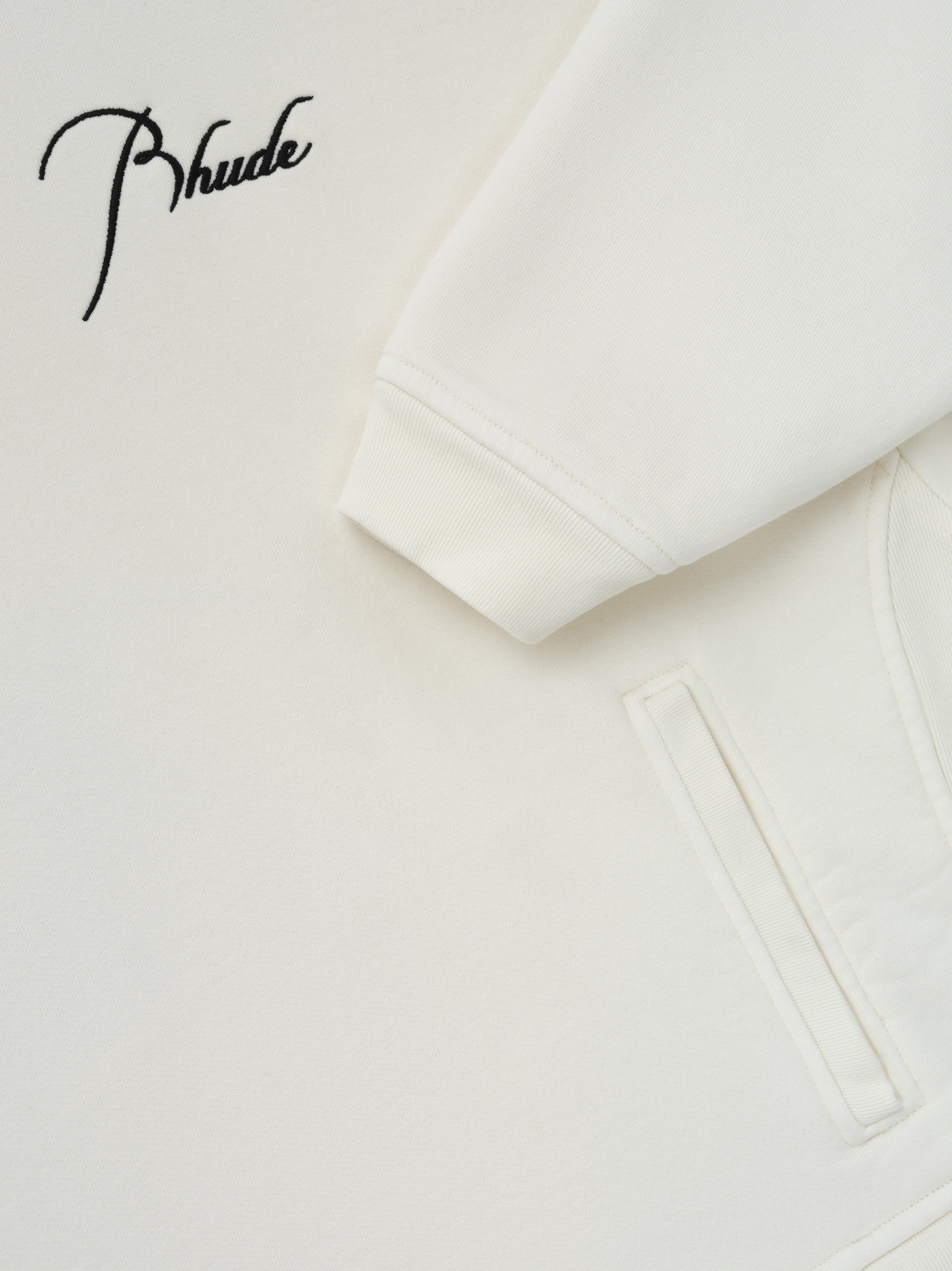 RHUDE MEN'S CREWNECK VTG WHITE